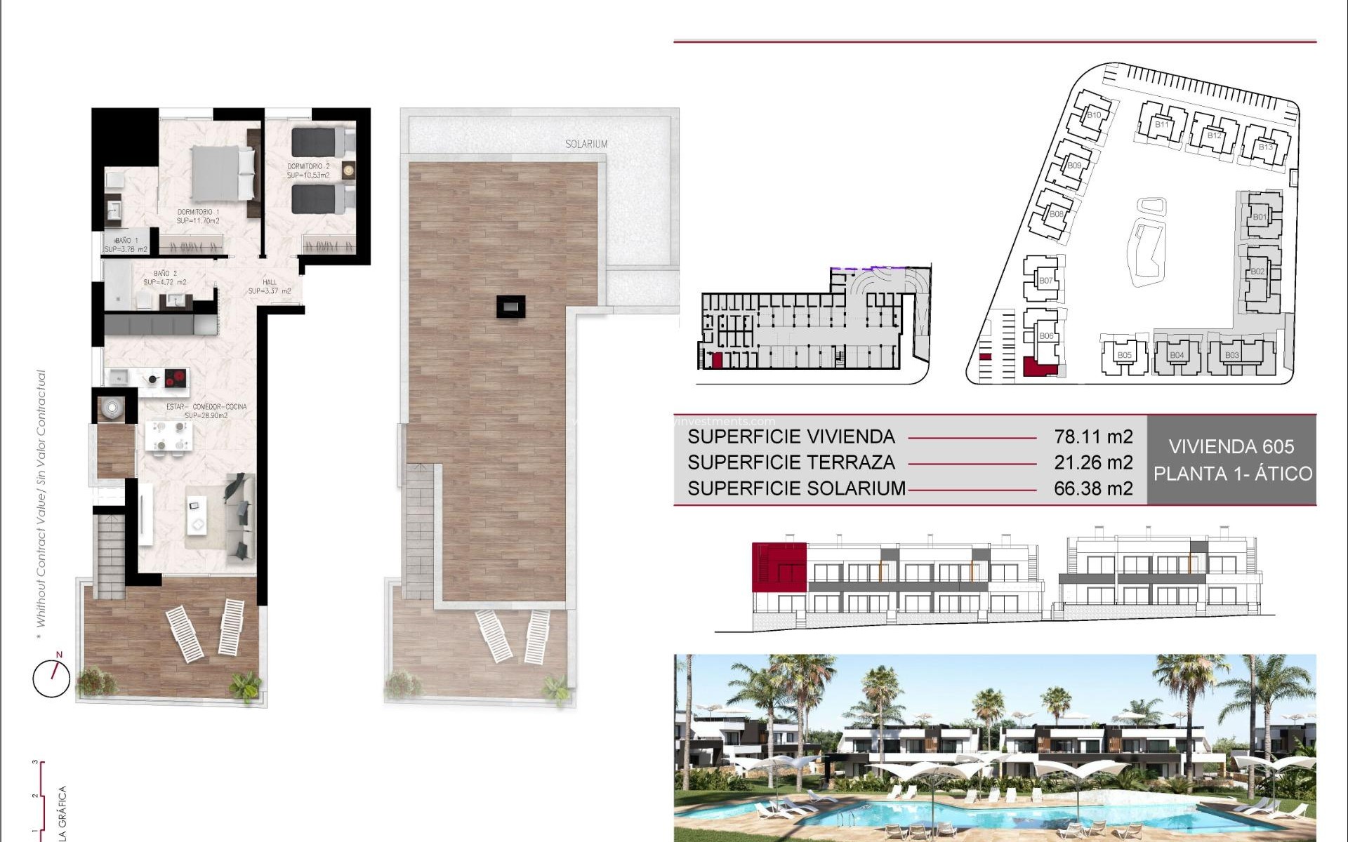 Neubau - Bungalow - Ciudad Quesada - Lo Marabú