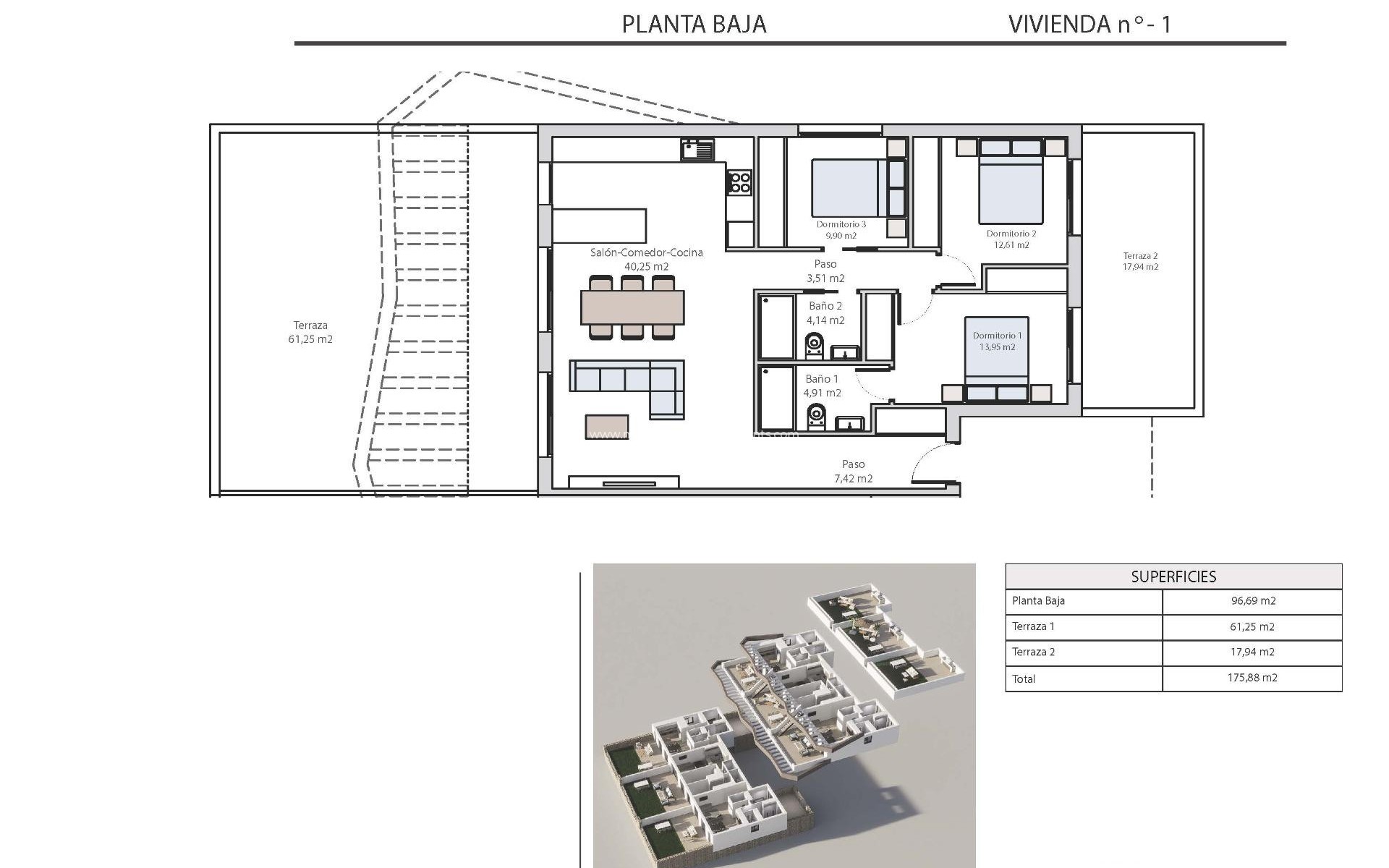 Neubau - Bungalow - Finestrat - Balcón De Finestrat