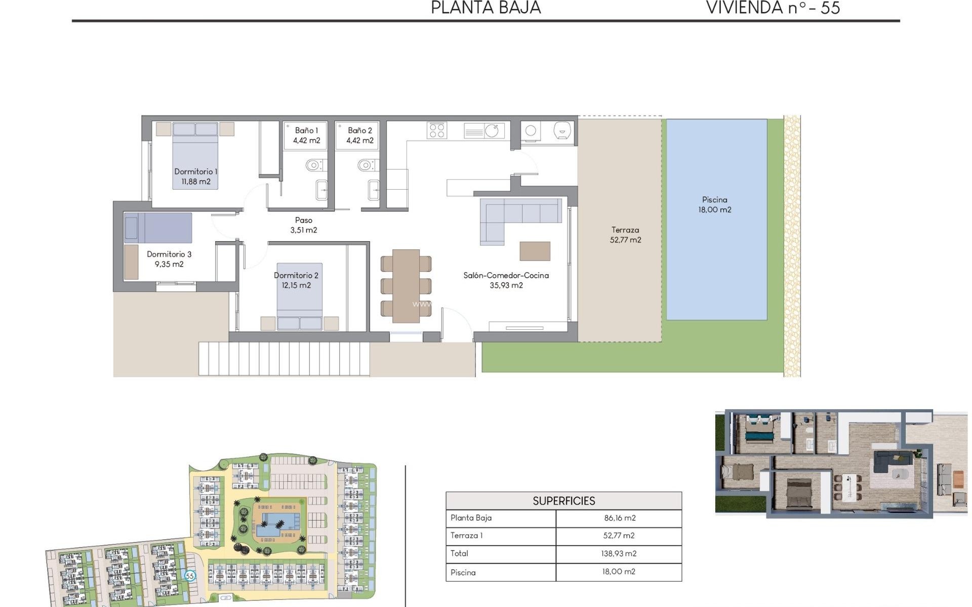 Neubau - Bungalow - Finestrat - Finestrat Hills