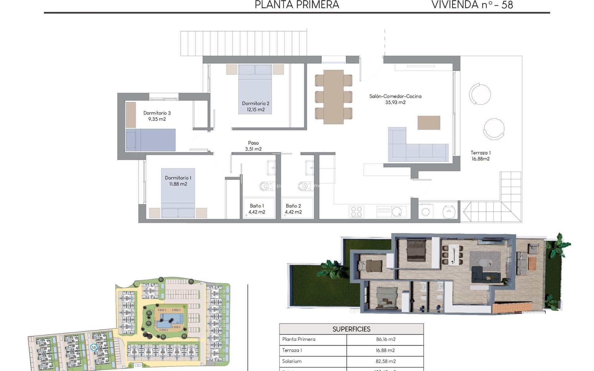 Neubau - Bungalow - Finestrat - Finestrat Hills