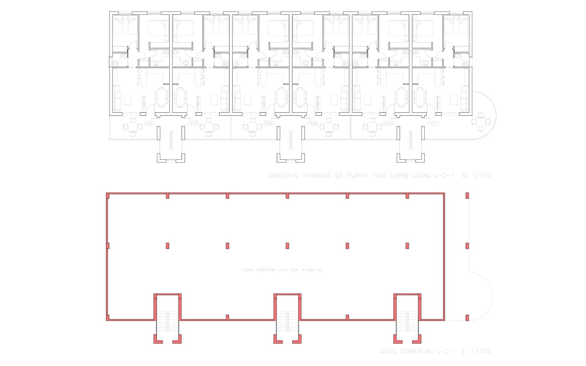 Neubau - Bungalow - Fuente Álamo - La Pinilla