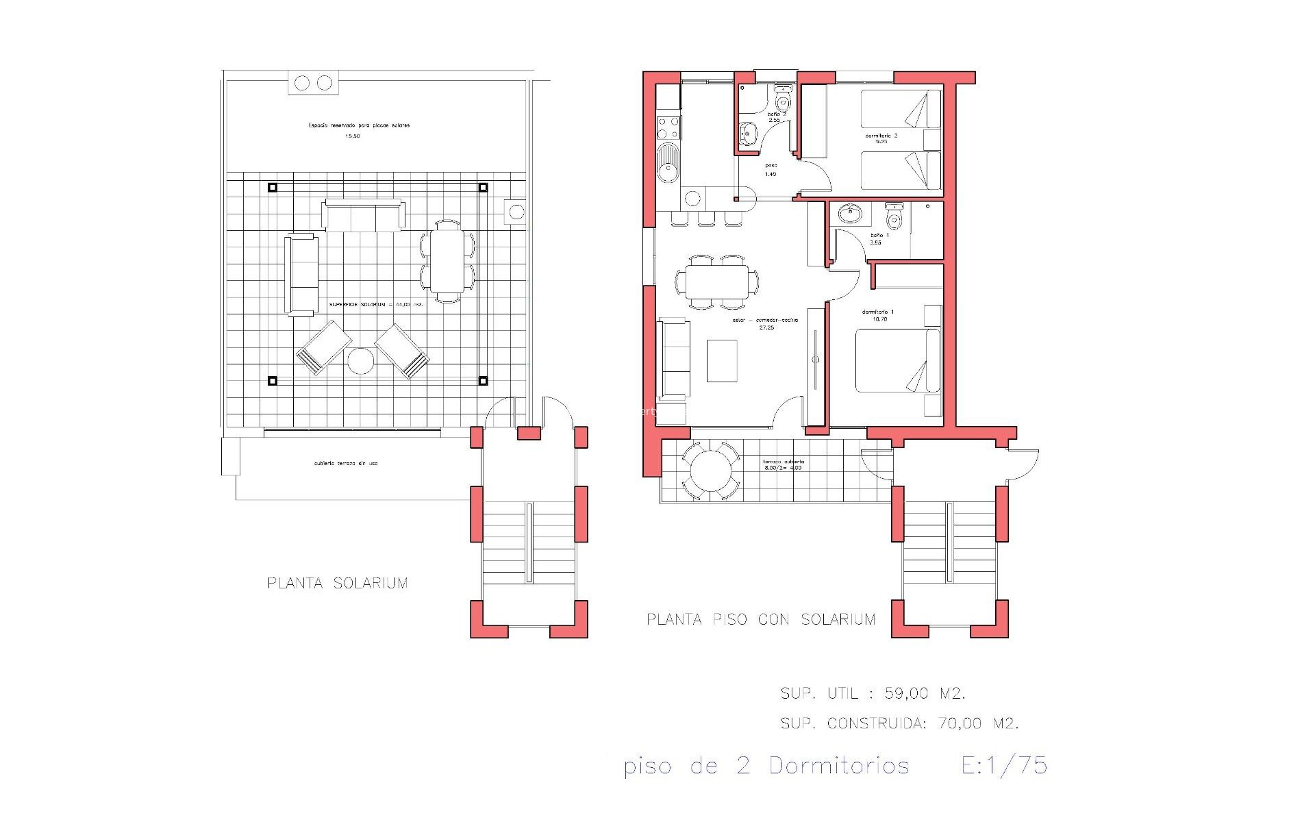 Neubau - Bungalow - Fuente Álamo - La Pinilla