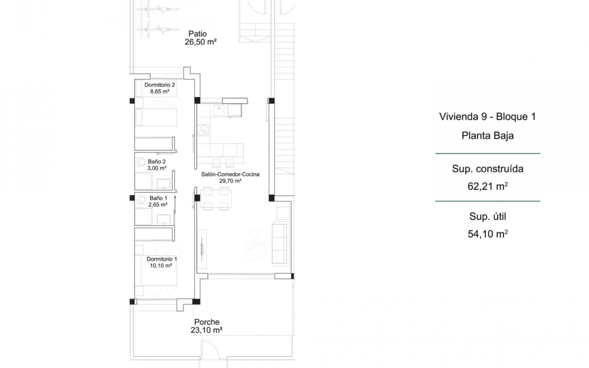 Neubau - Bungalow - Orihuela Costa - PAU 26