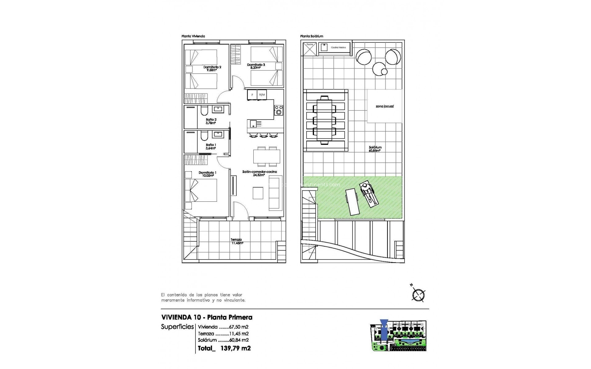 Neubau - Bungalow - Pilar de la Horadada - Parque Ramon eugenio Escudero