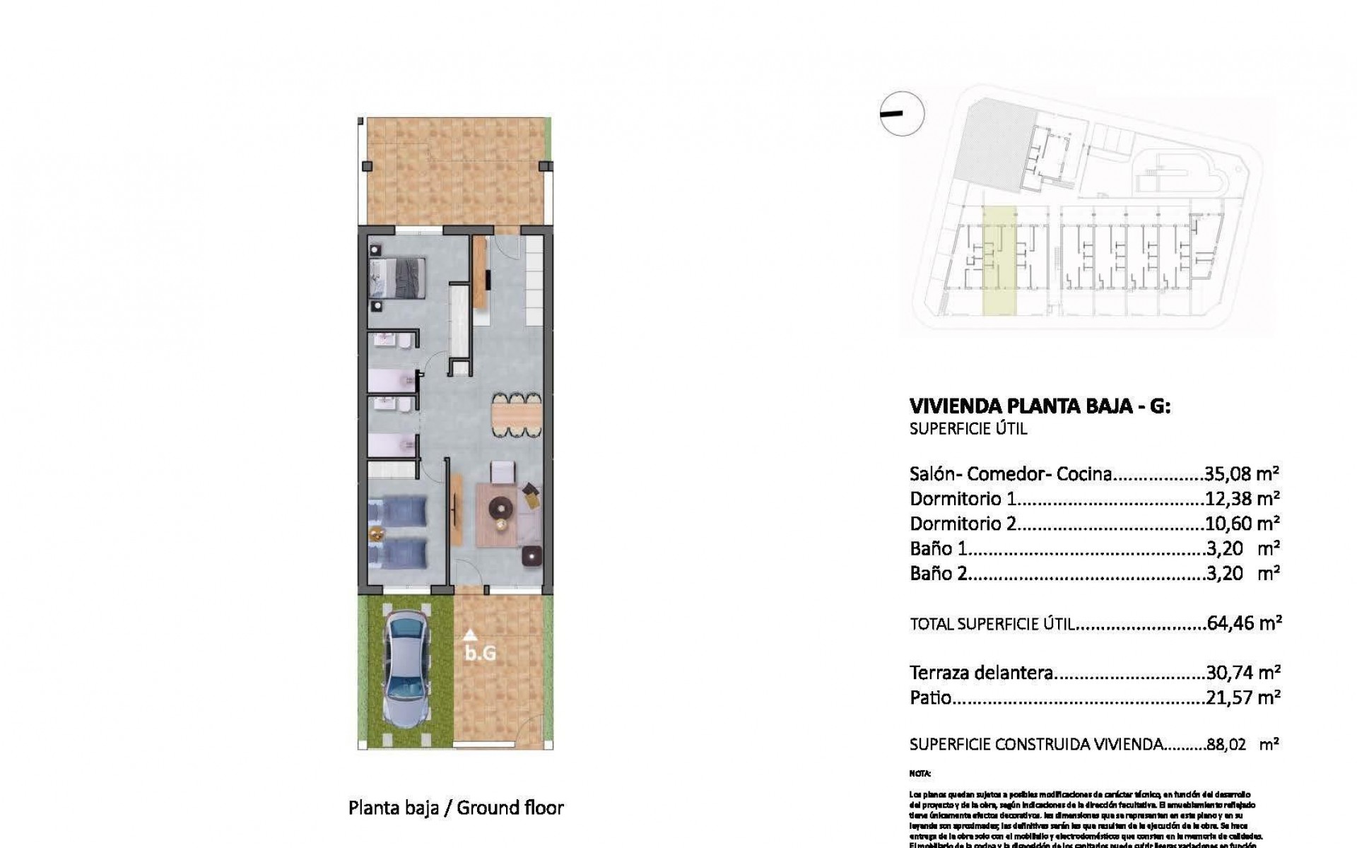 Neubau - Bungalow - Pilar de la Horadada - pueblo