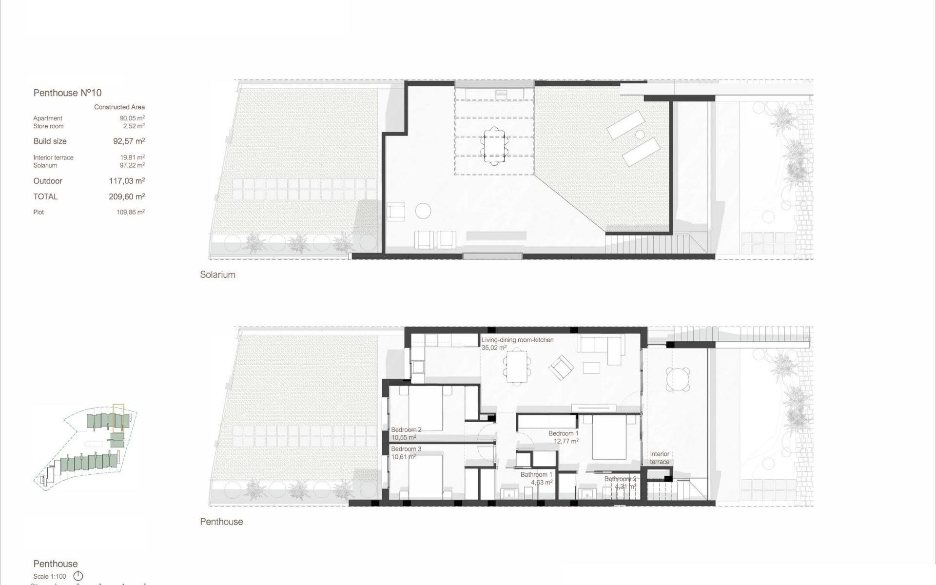 Neubau - Bungalow - San Javier - Roda Golf