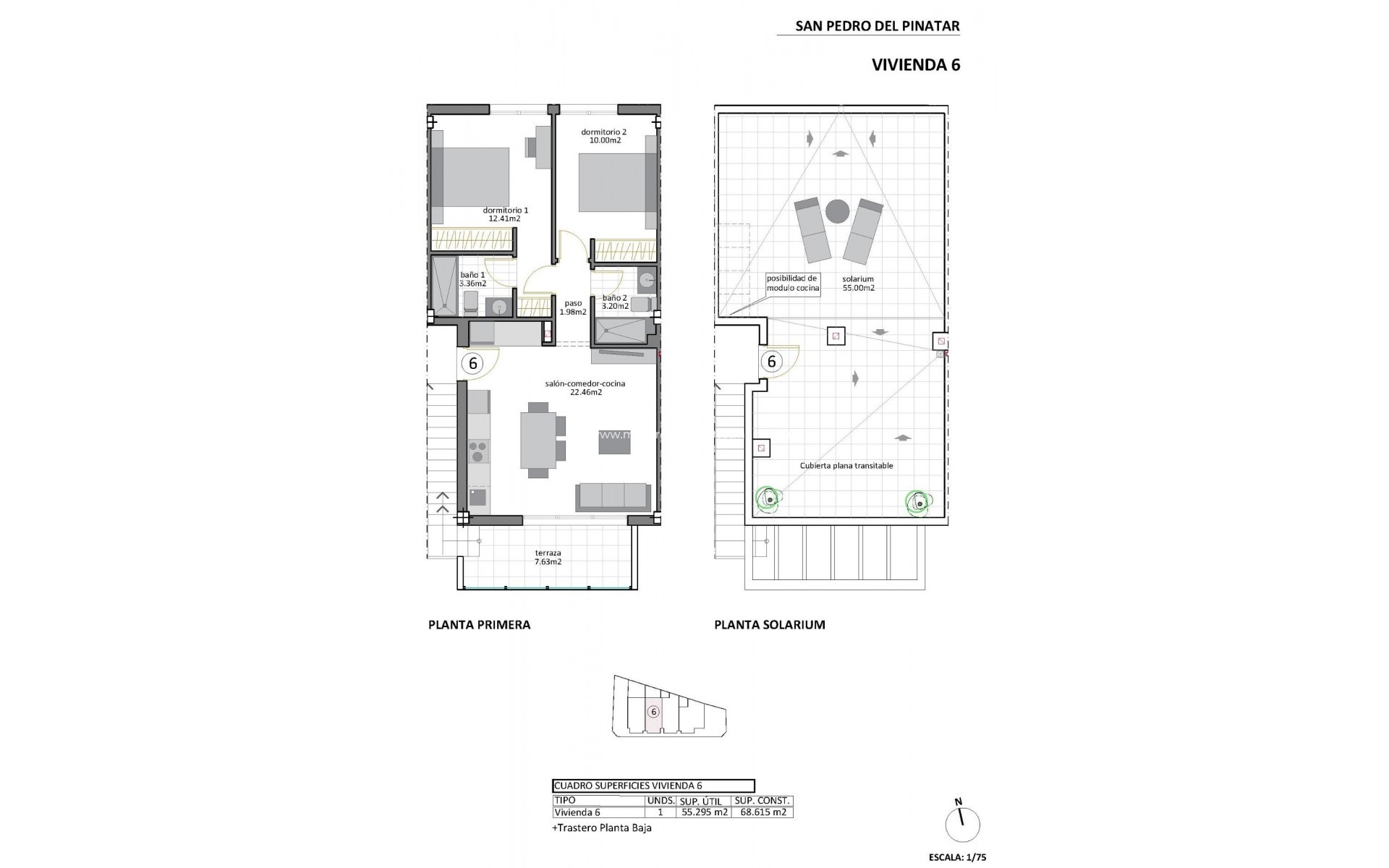 Neubau - Bungalow - San Pedro del Pinatar - Los Cuarteros