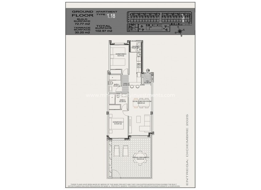 Neubau - Bungalow - Torrevieja - Altos del Sol