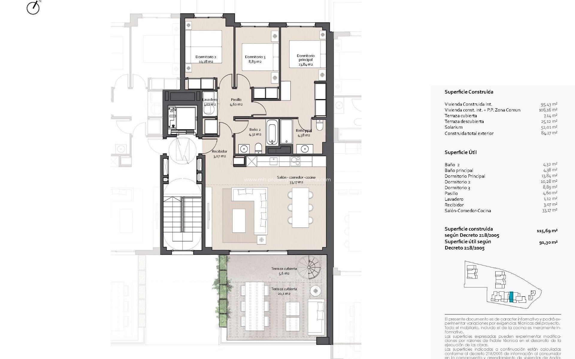 Neubau - penthouse - Benalmádena - Hospital Xanit