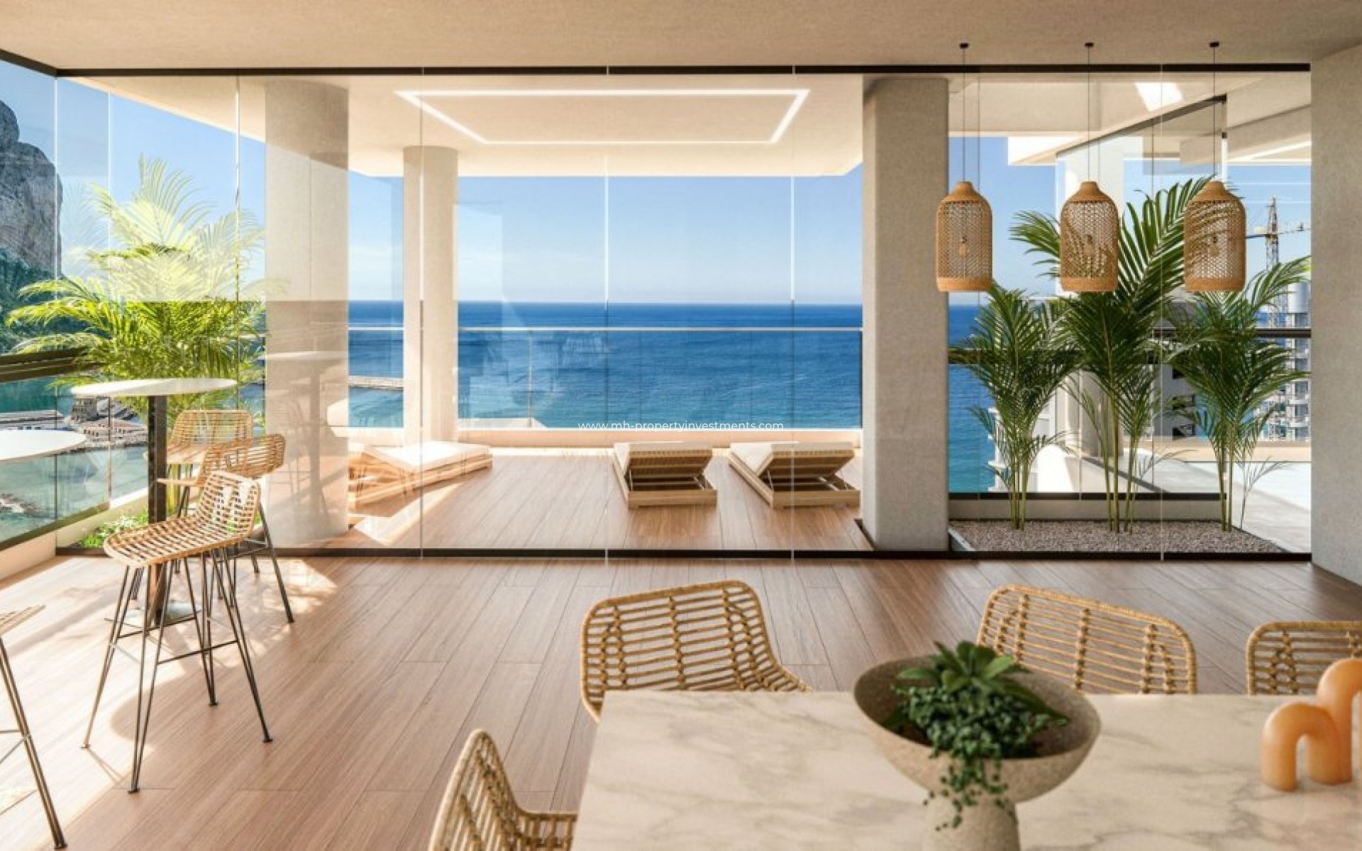 Neubau - penthouse - Calpe - Playa del Bol