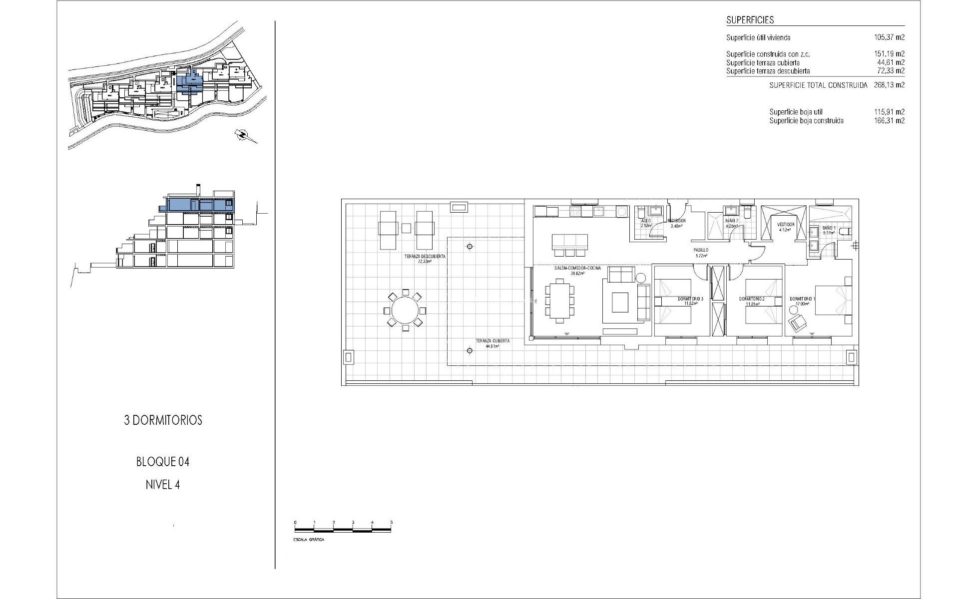 Neubau - penthouse - Casares - Finca Cortesín