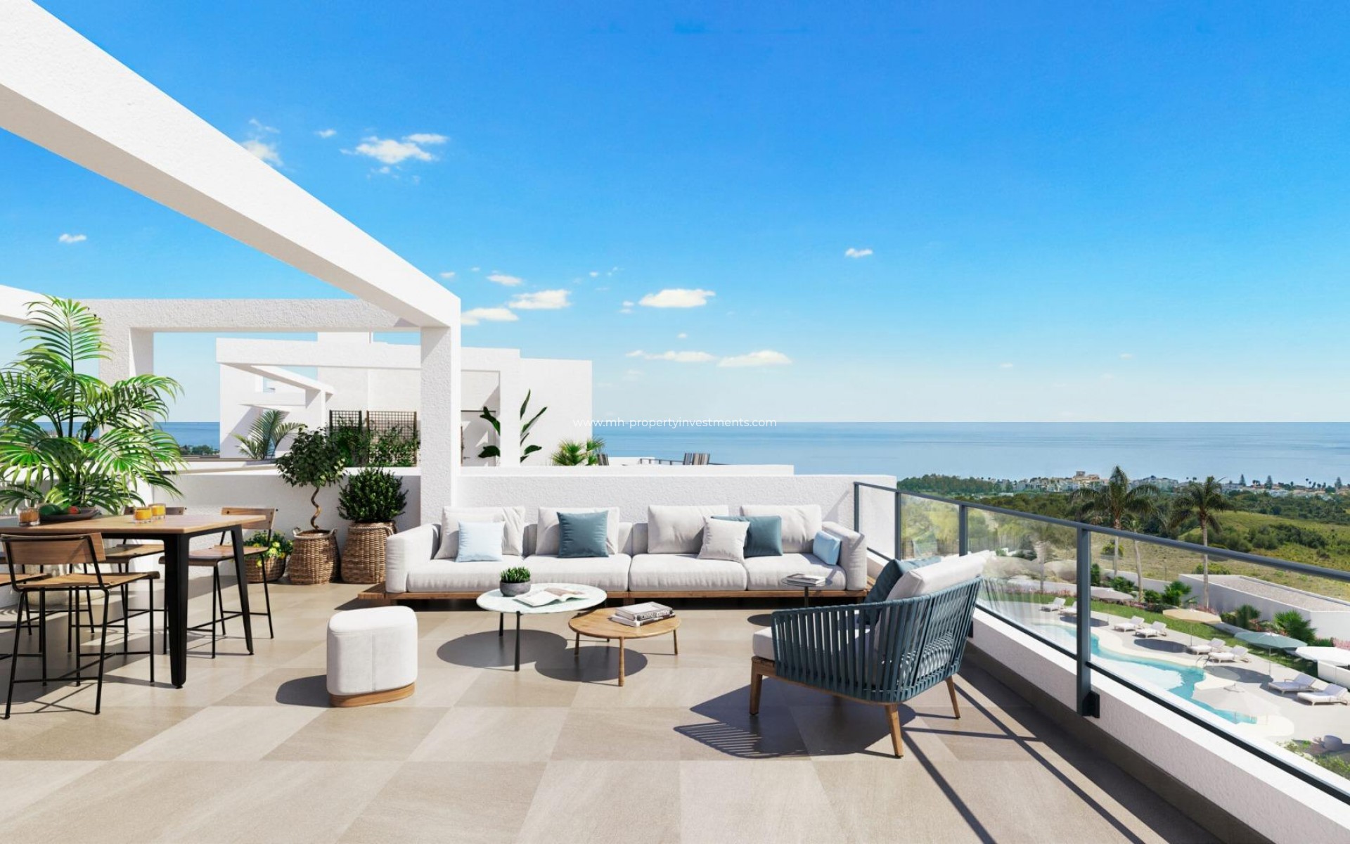 Neubau - penthouse - Estepona - Estepona Golf