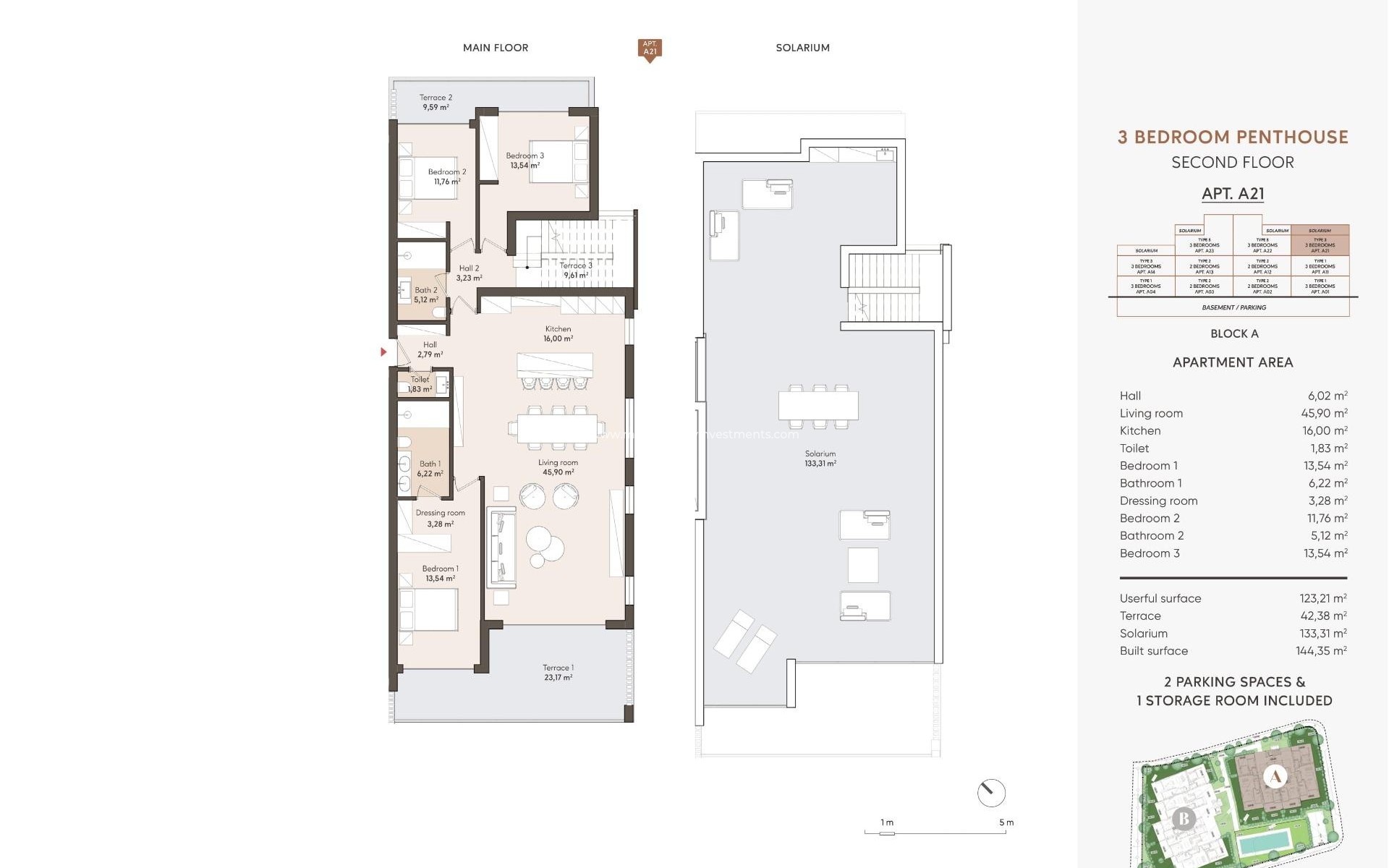 Neubau - penthouse - Estepona - Resinera Voladilla