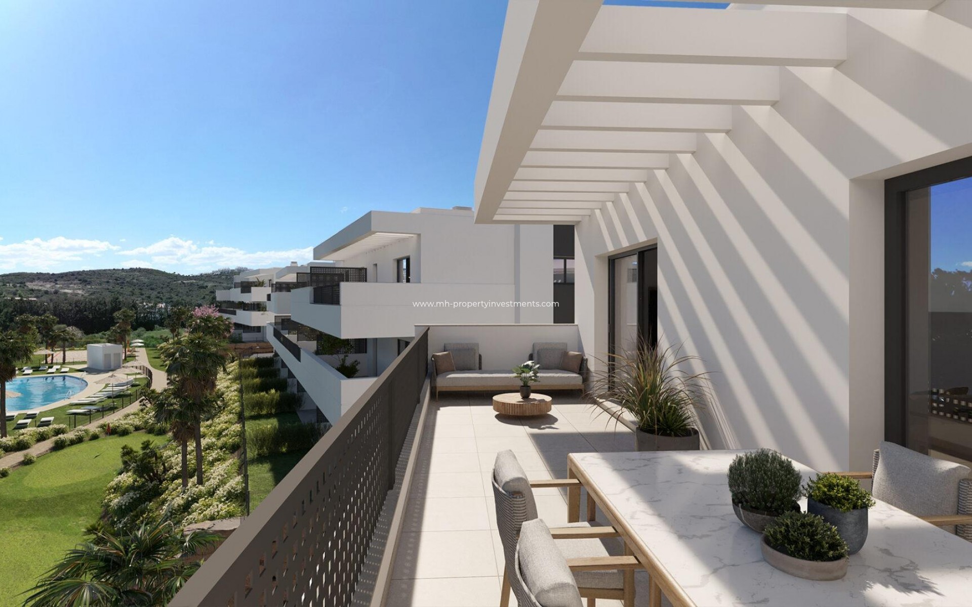 Neubau - penthouse - Estepona - Urb. La Galera