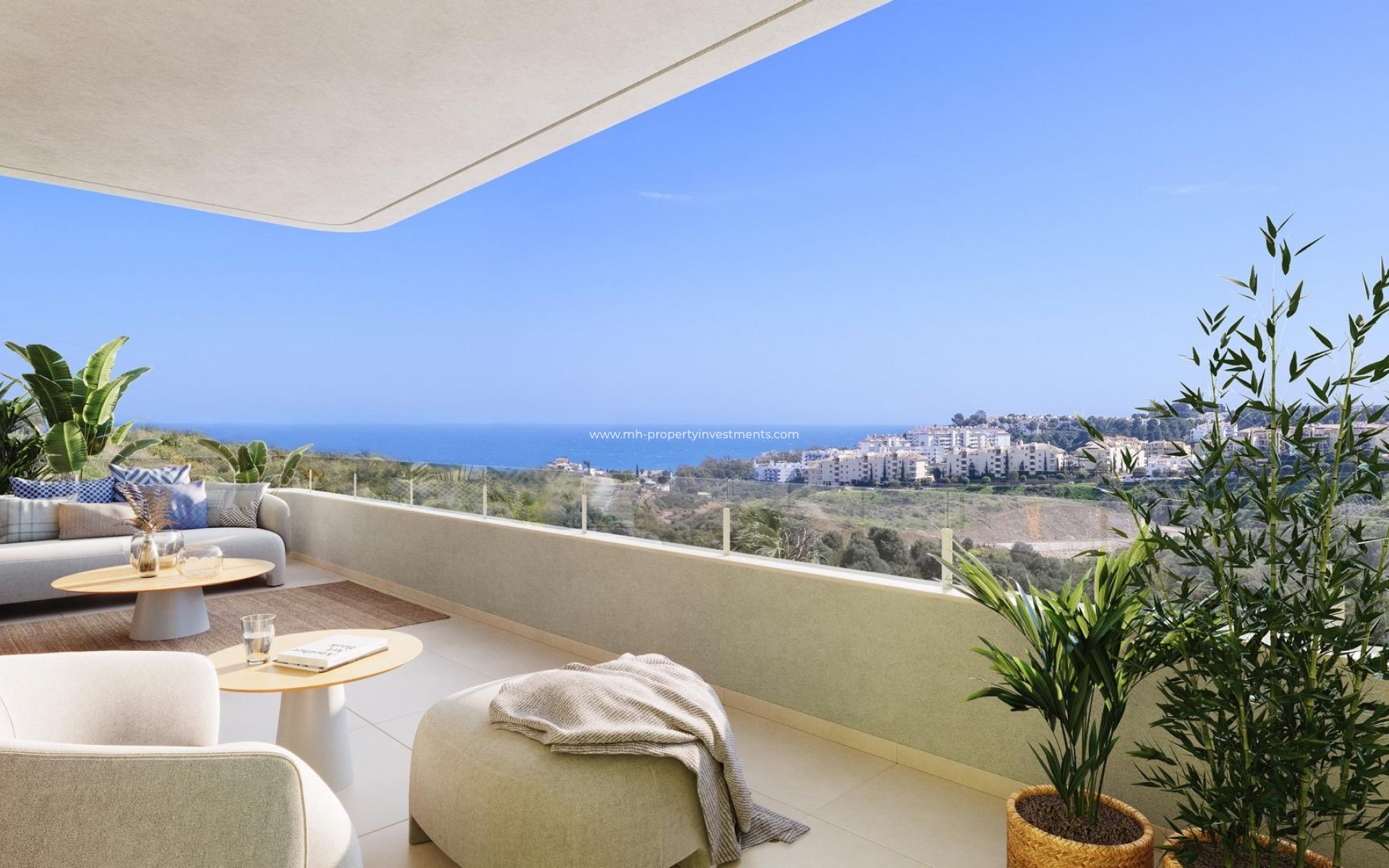 Neubau - penthouse - Mijas - Calaburra - Chaparral