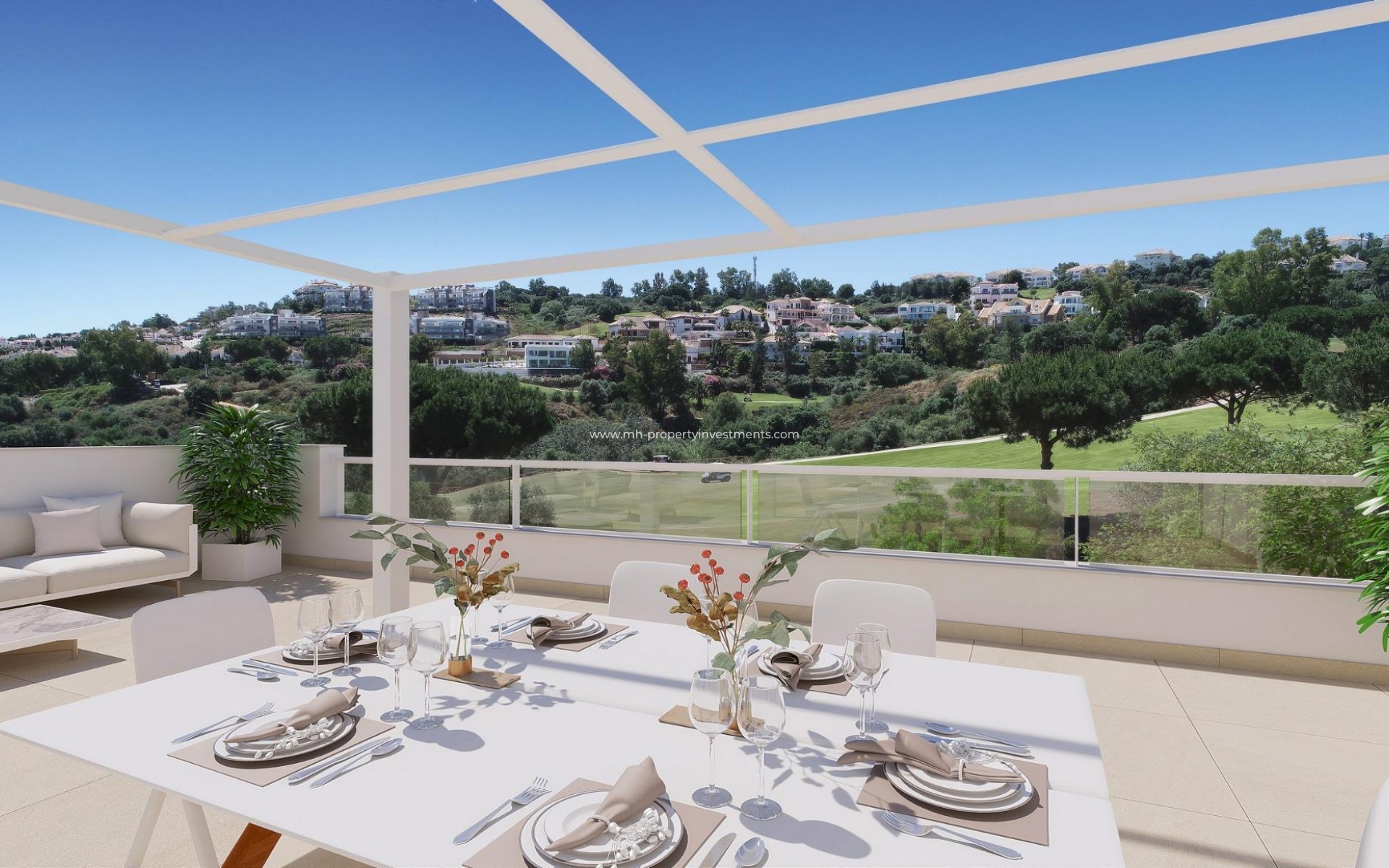 Neubau - penthouse - Mijas - Calanova