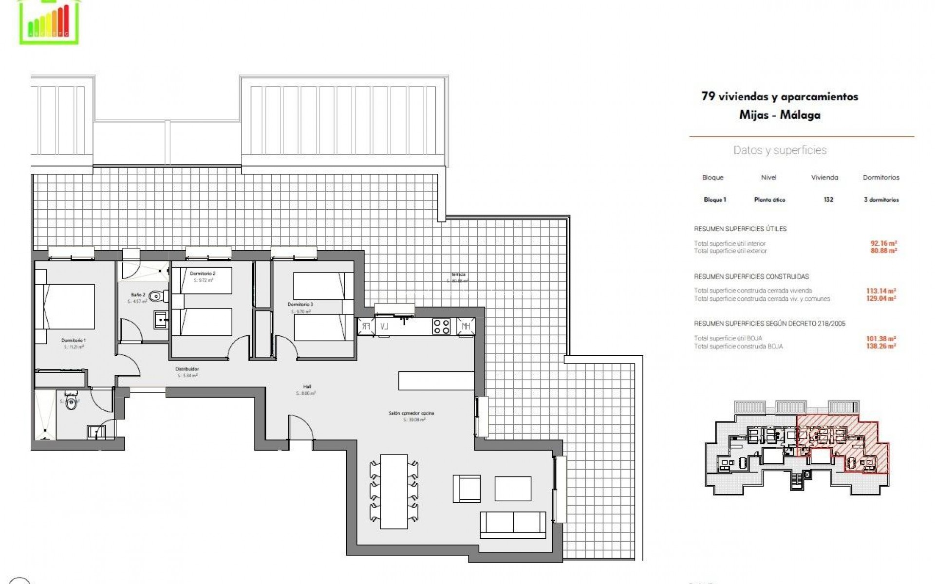 Neubau - penthouse - Mijas - Lagar Martell