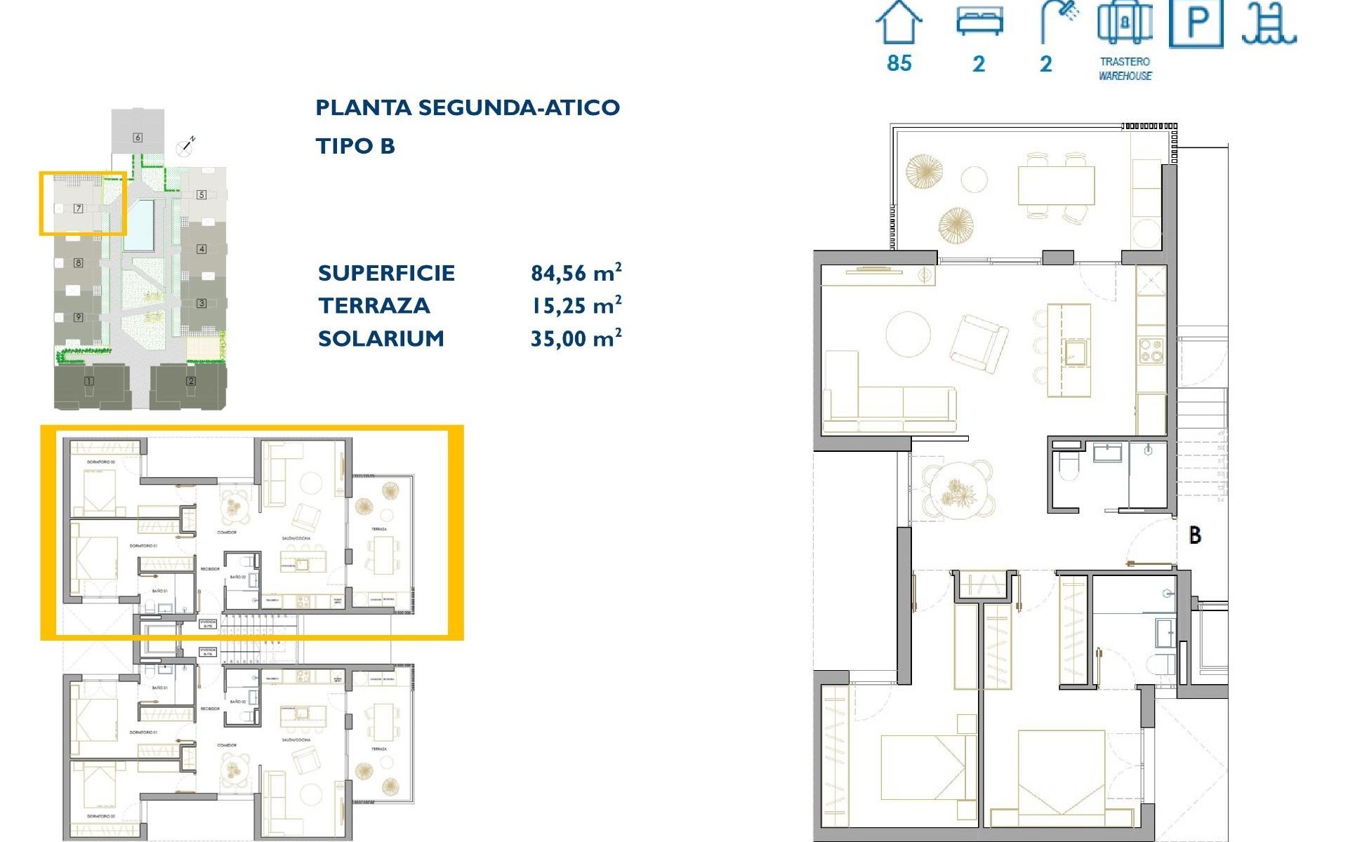 Neubau - penthouse - San Pedro del Pinatar - Pueblo