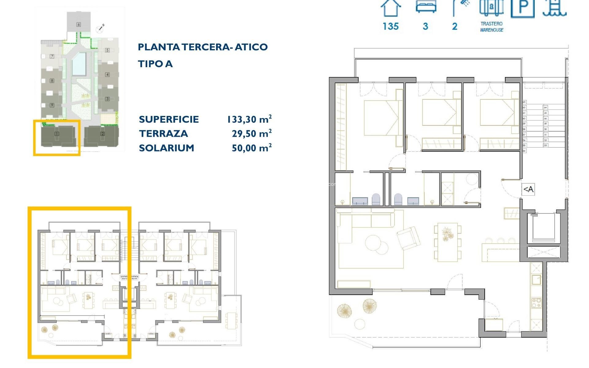 Neubau - penthouse - San Pedro del Pinatar - Pueblo