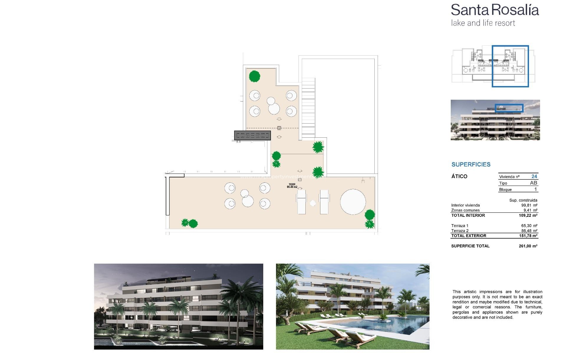 Neubau - penthouse - Torre Pacheco - Santa Rosalia Lake And Life Resort