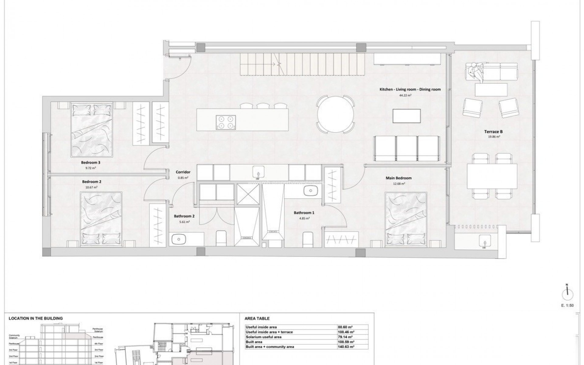 Neubau - penthouse - Torrevieja - La Mata