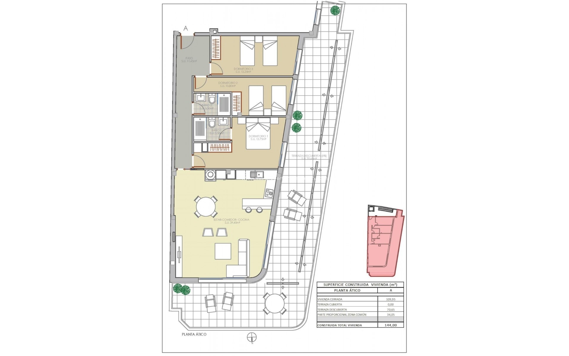 Neubau - penthouse - Torrevieja - La Mata