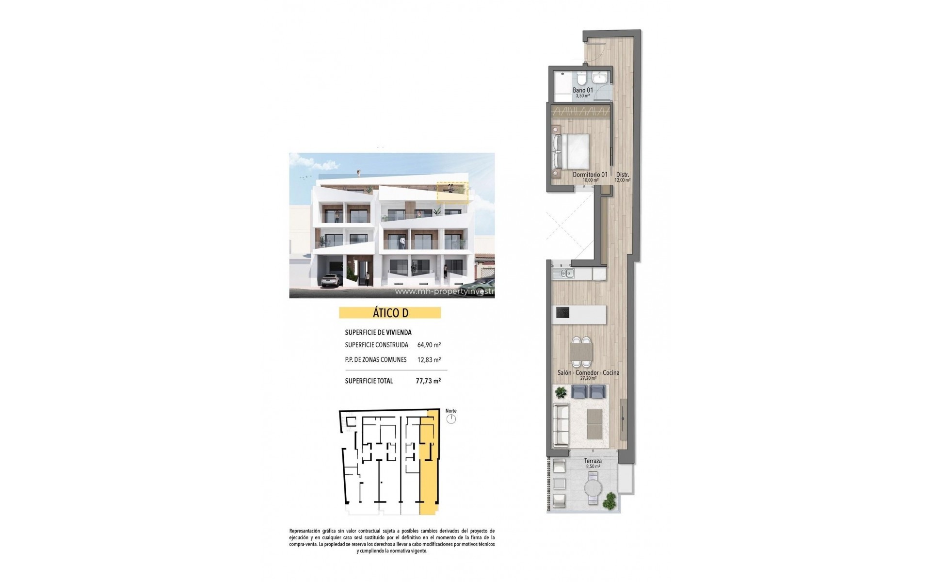 Neubau - penthouse - Torrevieja - Playa de El Cura