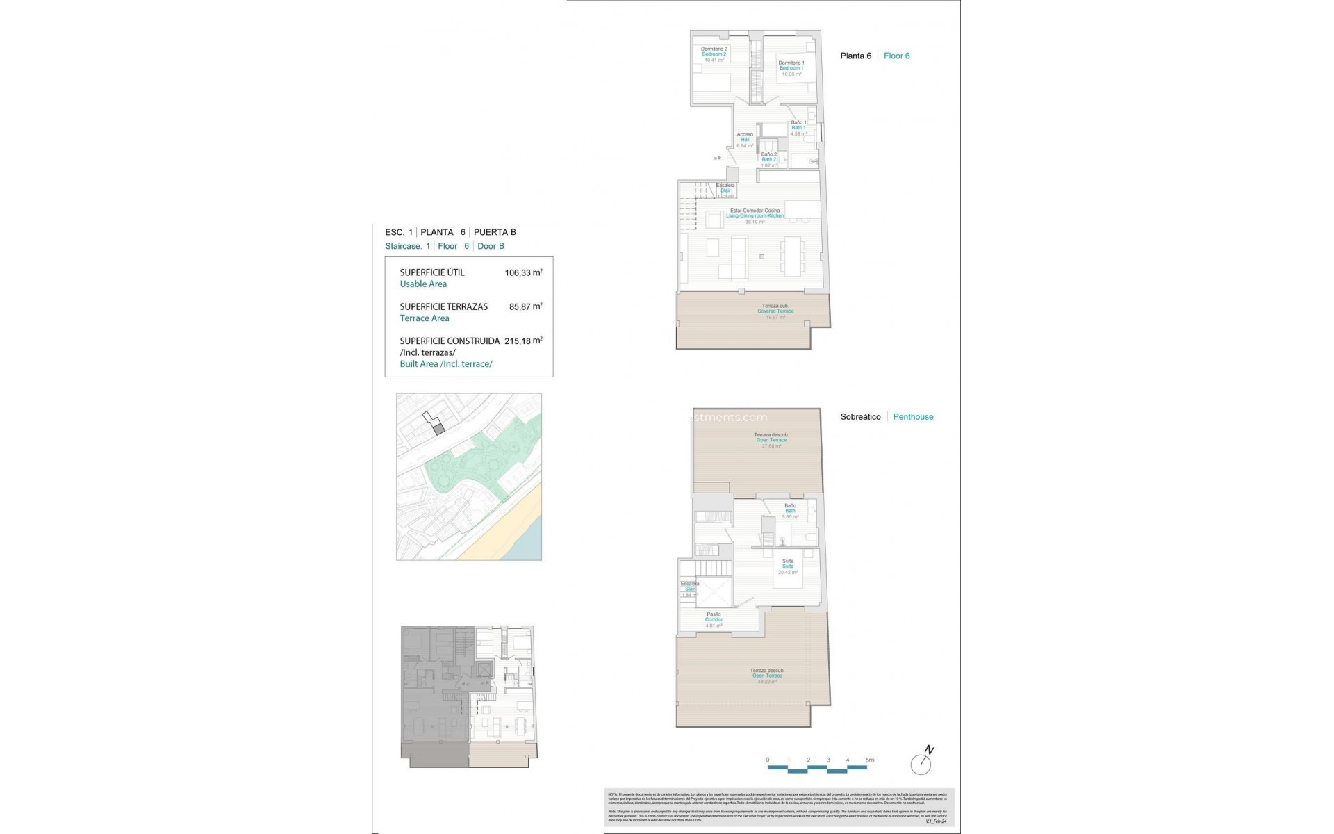 Neubau - penthouse - Villajoyosa - Pueblo