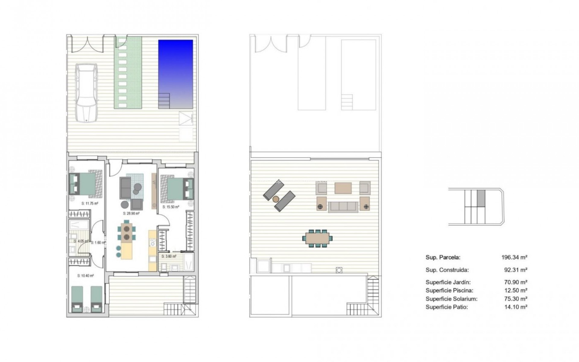 Neubau - Town House - San Javier - Parque del doce