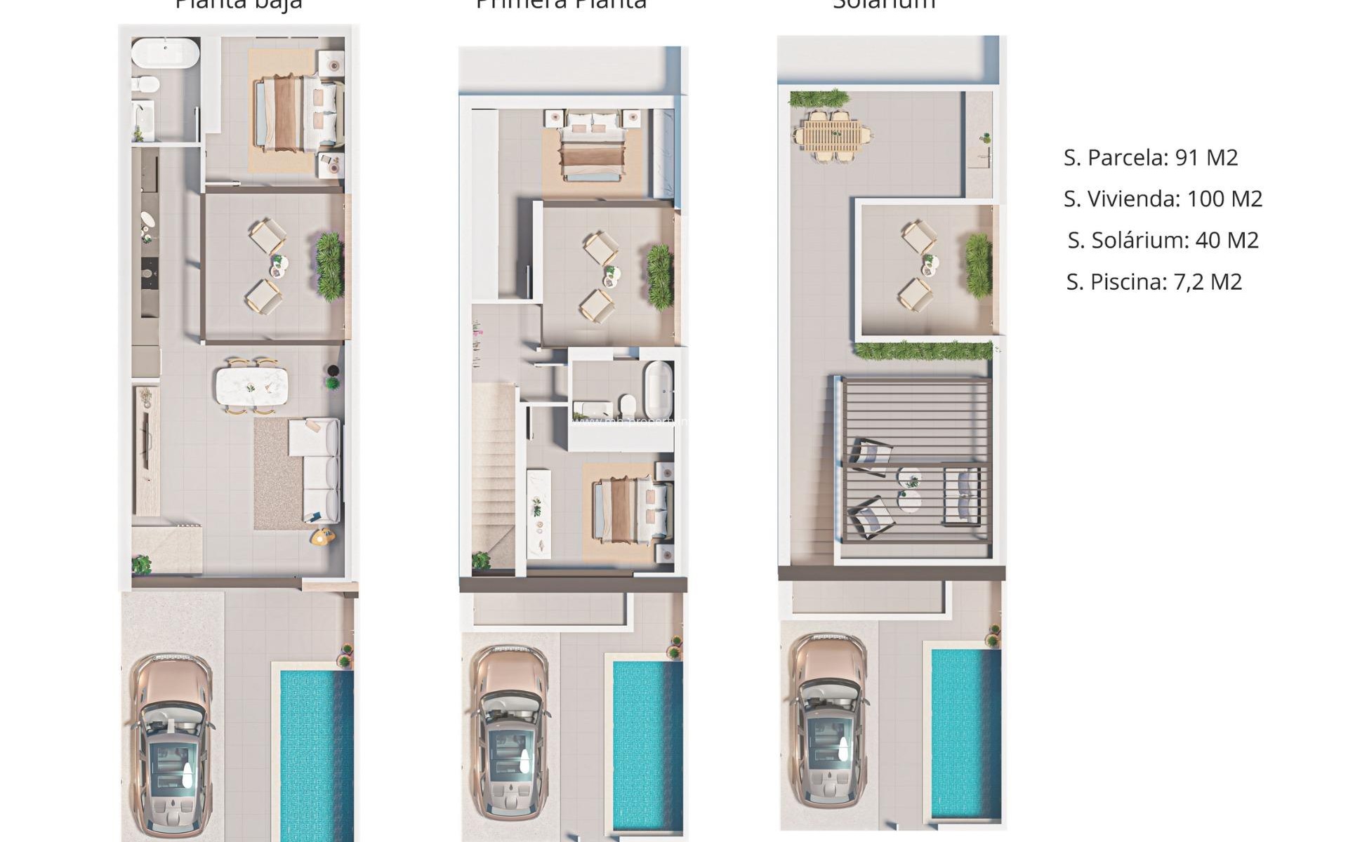 Neubau - Town House - San Pedro del Pinatar - Pueblo