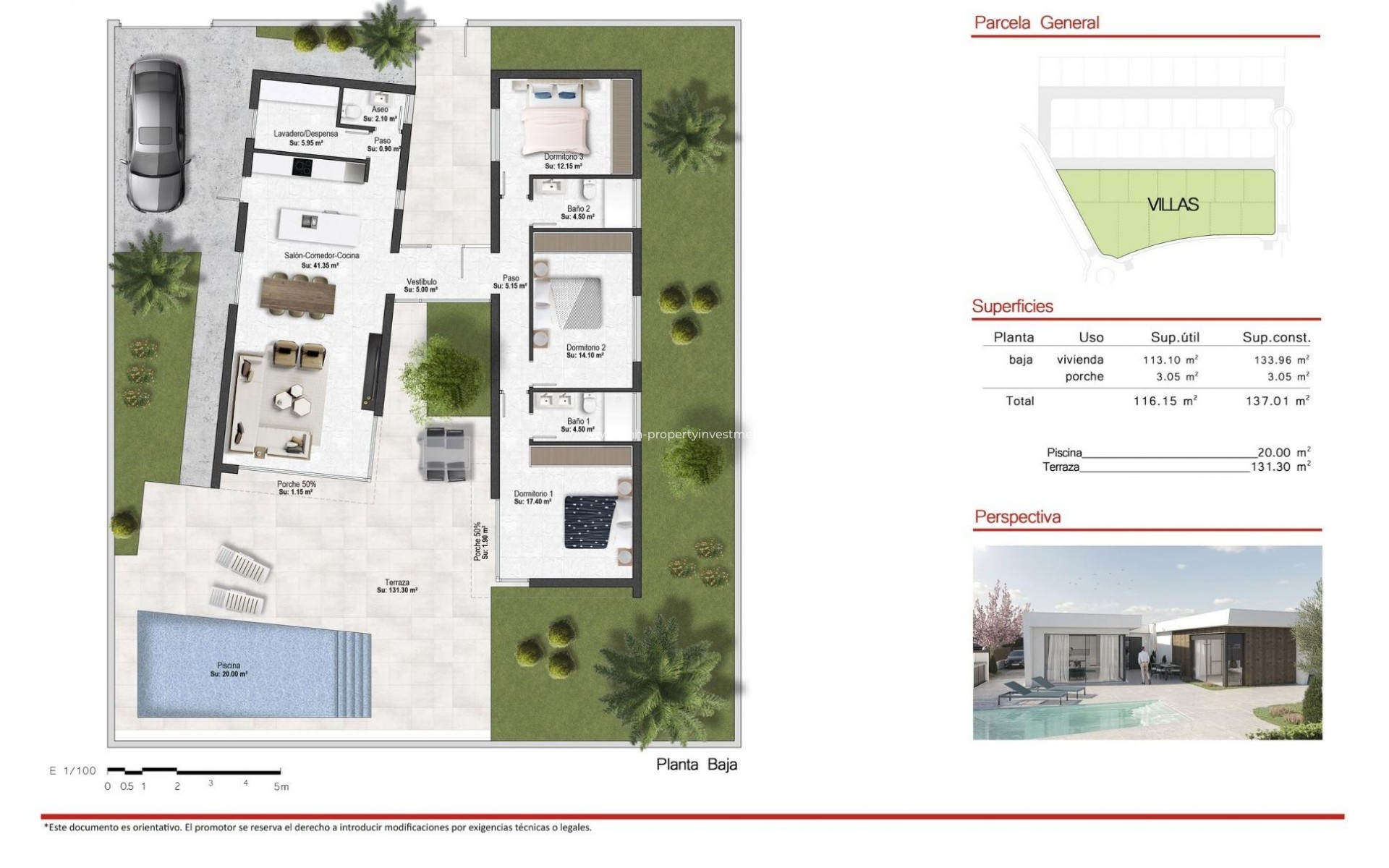 Neubau - Villa - Banos y Mendigo - Altaona Golf And Country Village