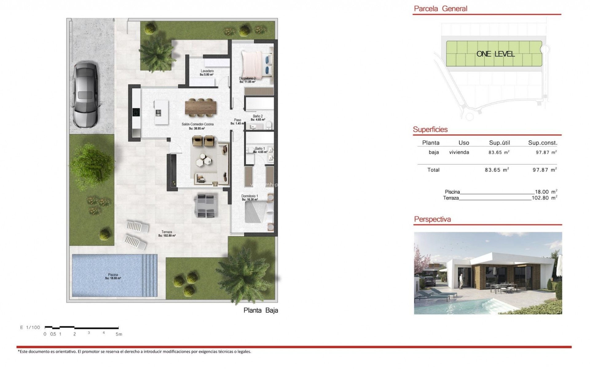 Neubau - Villa - Banos y Mendigo - Altaona Golf And Country Village