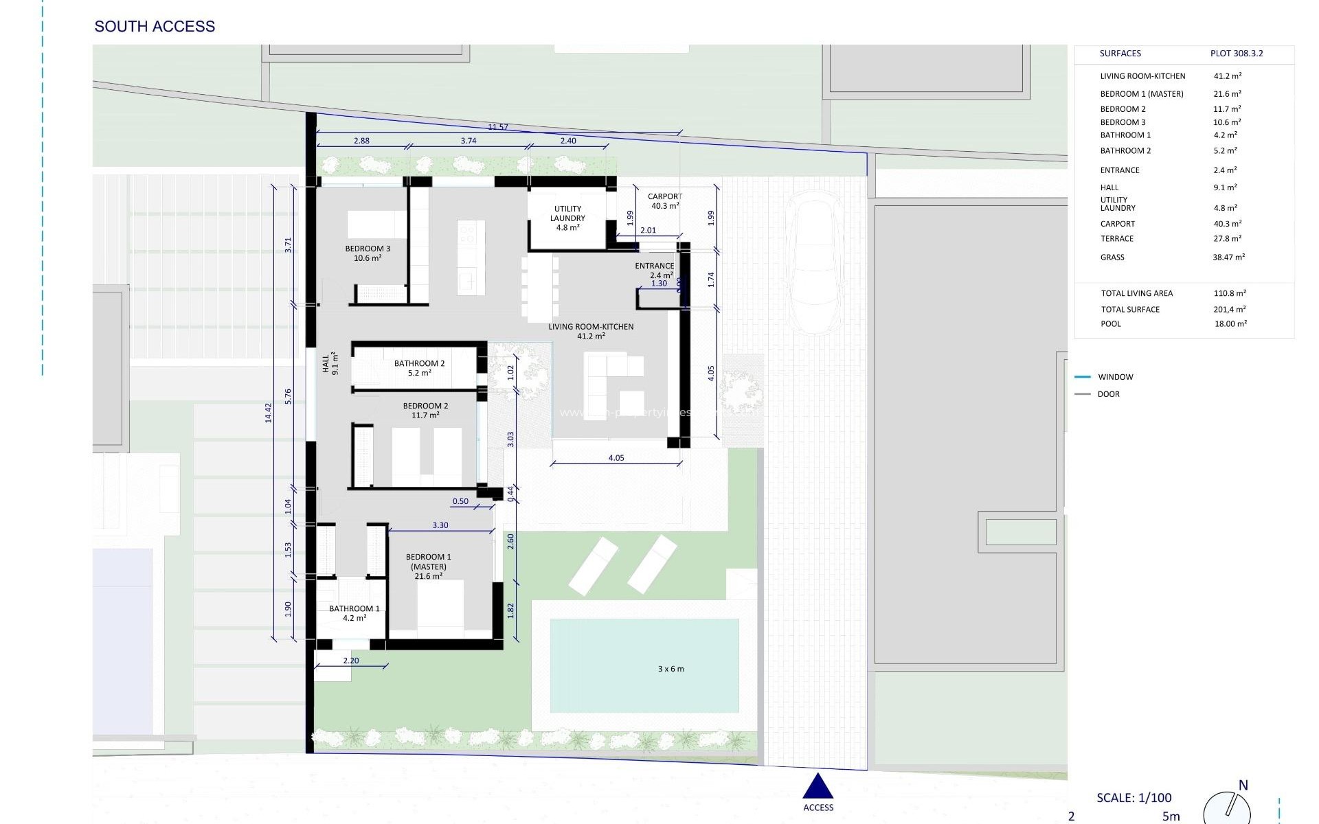 Neubau - Villa - Banos y Mendigo - Altaona Golf