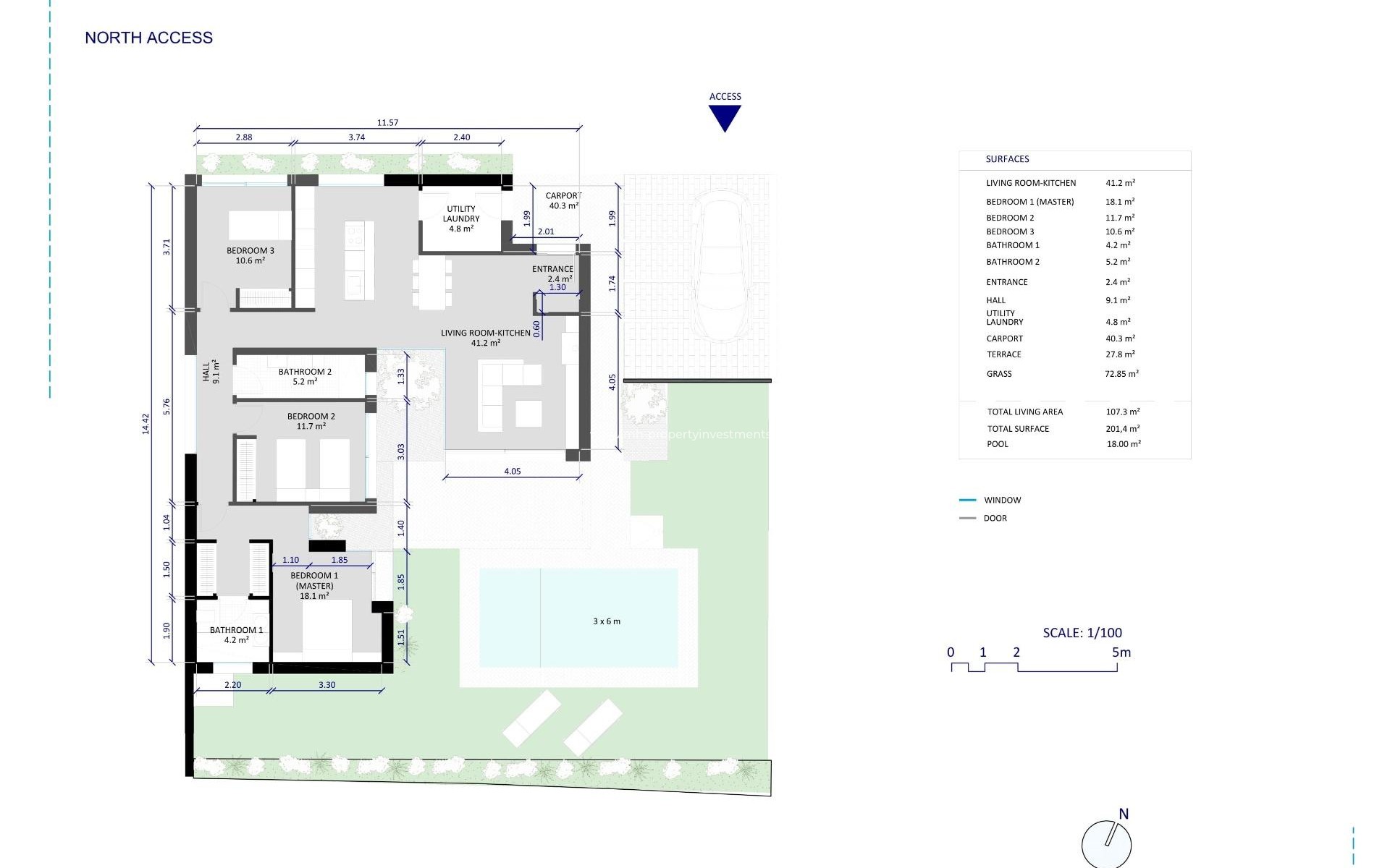 Neubau - Villa - Banos y Mendigo - Altaona Golf