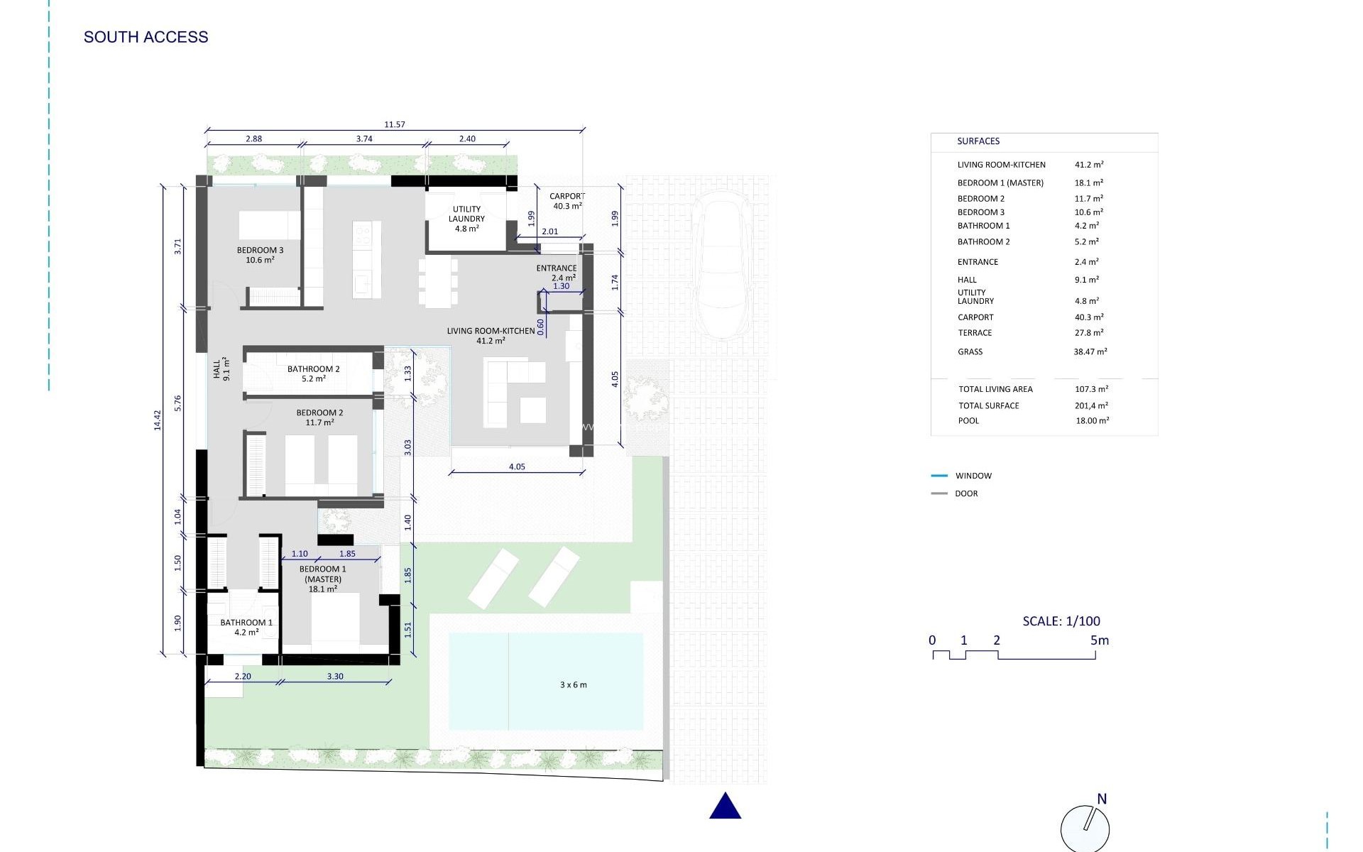 Neubau - Villa - Banos y Mendigo - Altaona Golf