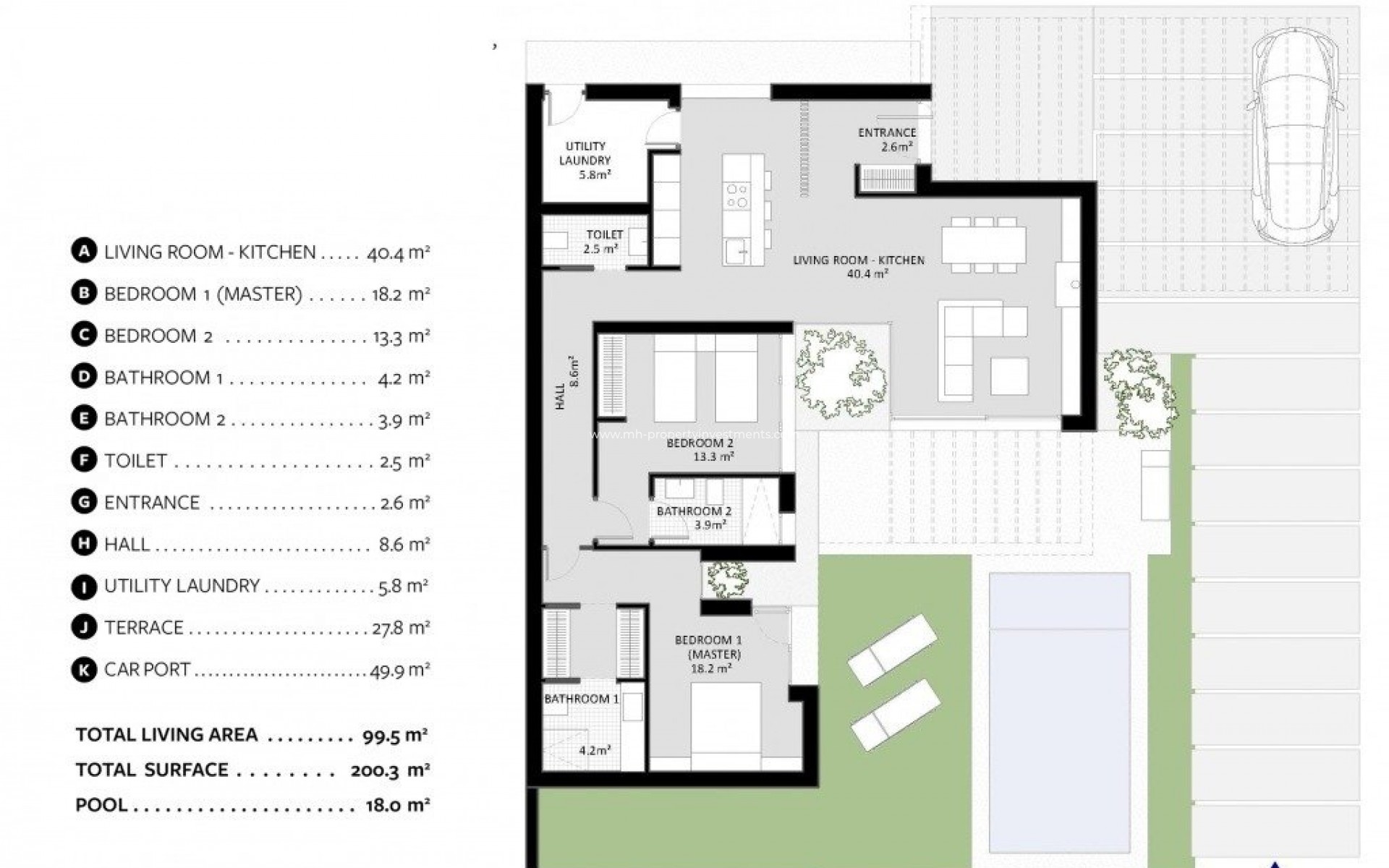 Neubau - Villa - Banos y Mendigo - Altaona Golf