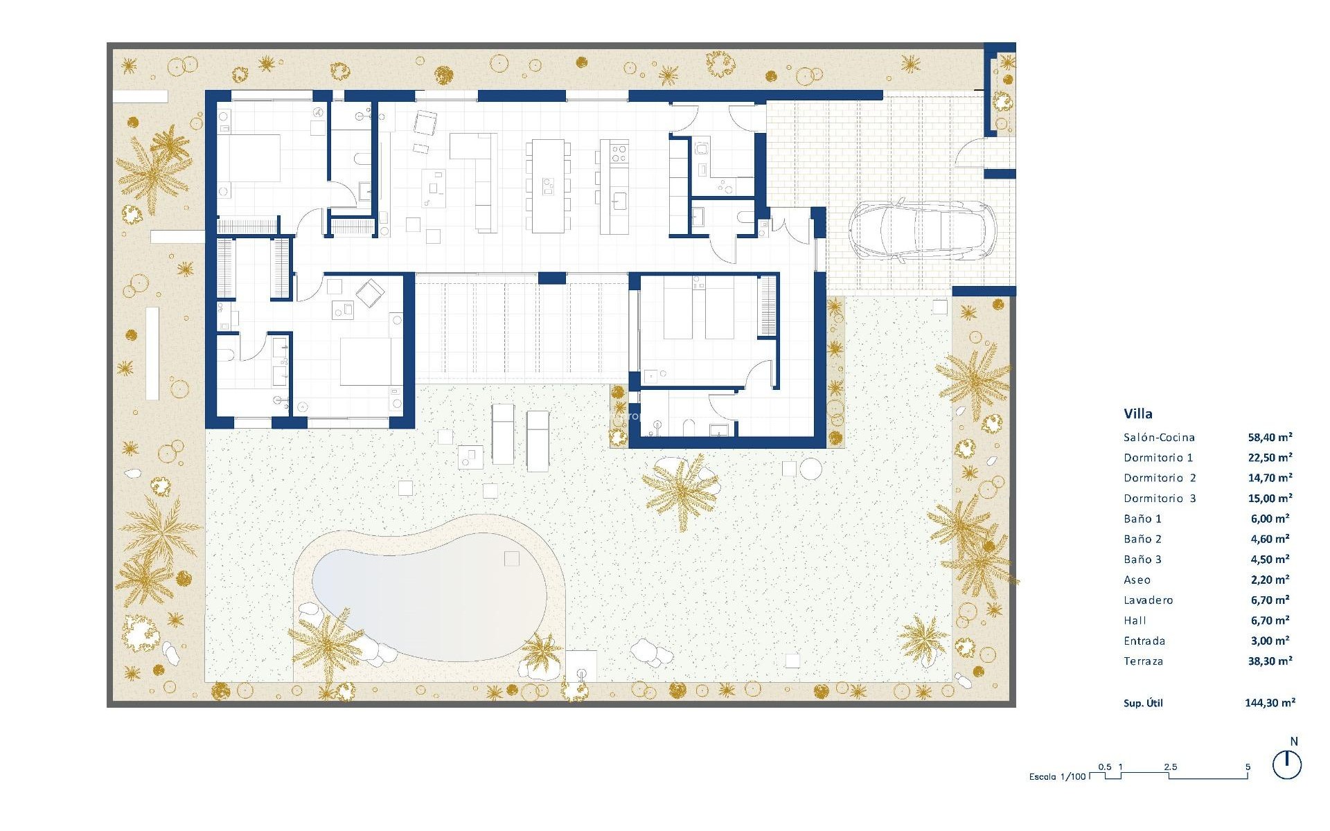 Neubau - Villa - Banos y Mendigo - Altaona Golf