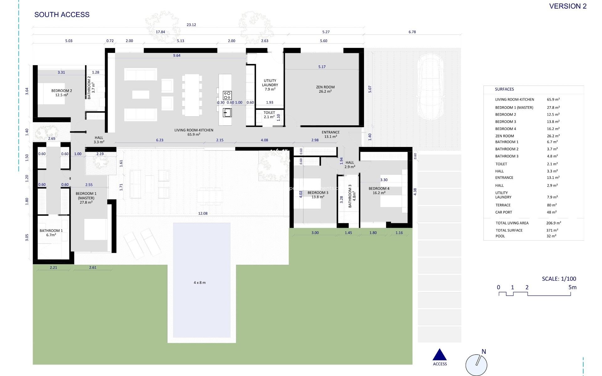 Neubau - Villa - Banos y Mendigo - Altaona Golf