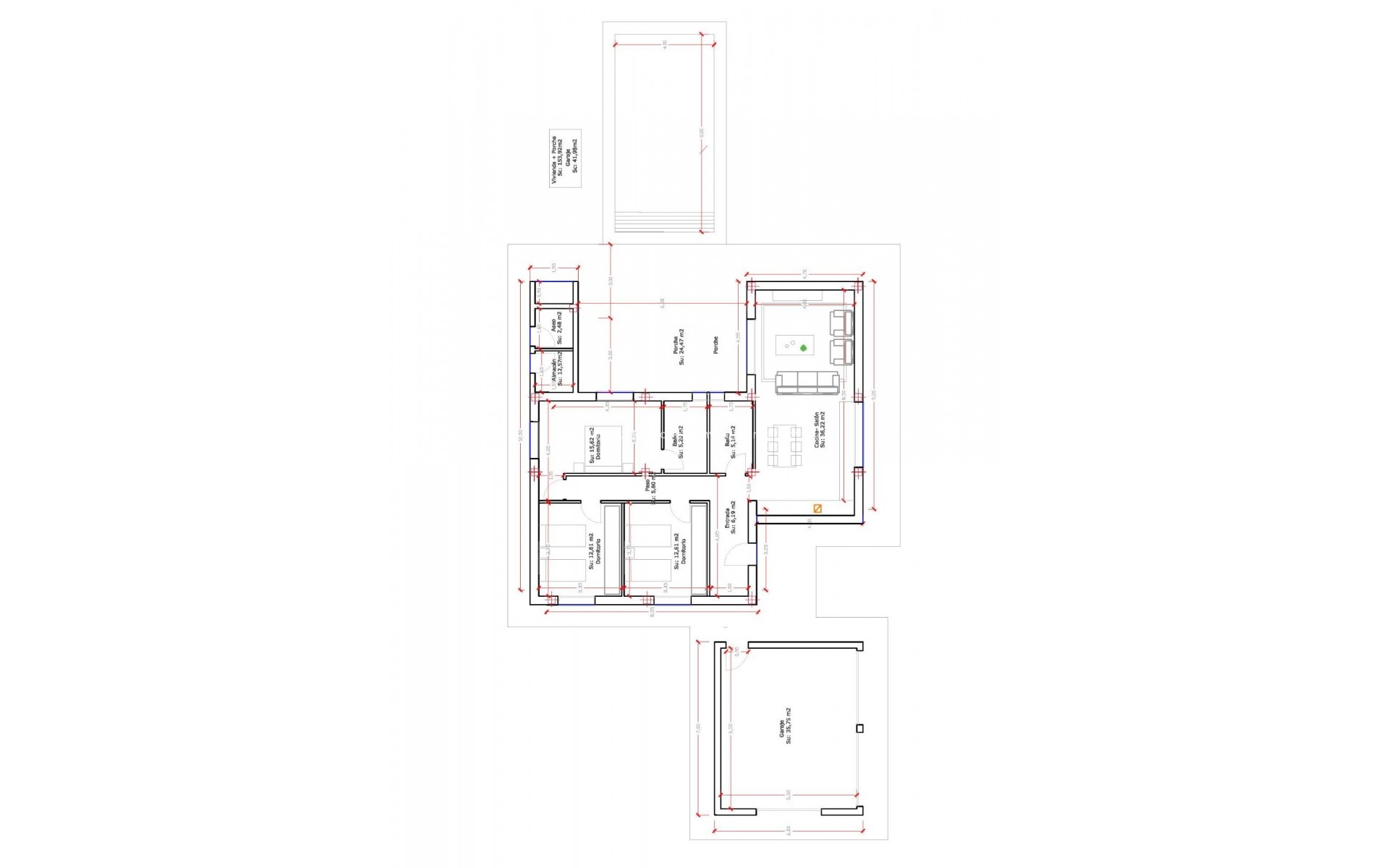 Neubau - Villa - Hondón de las Nieves - La Canalosa