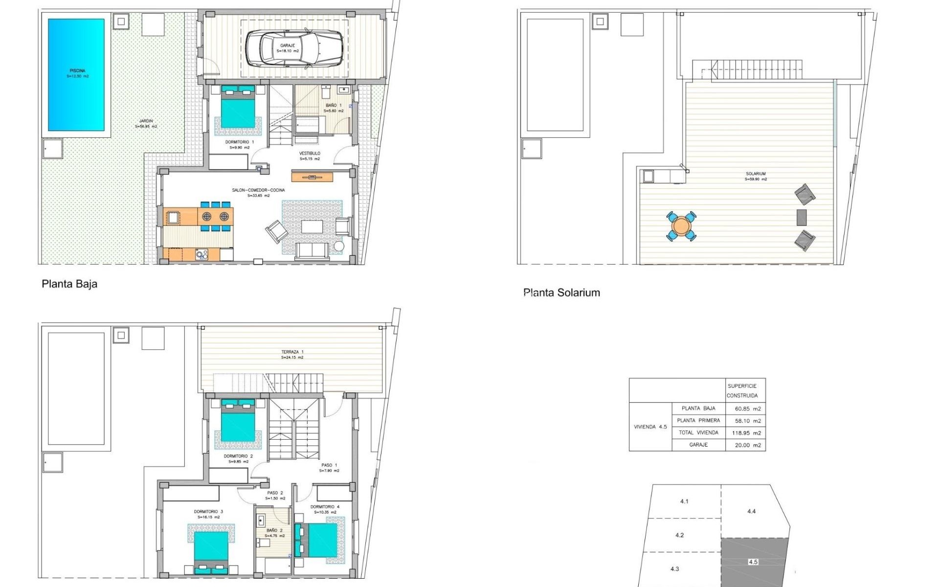 Neubau - Villa - Los Belones - pueblo