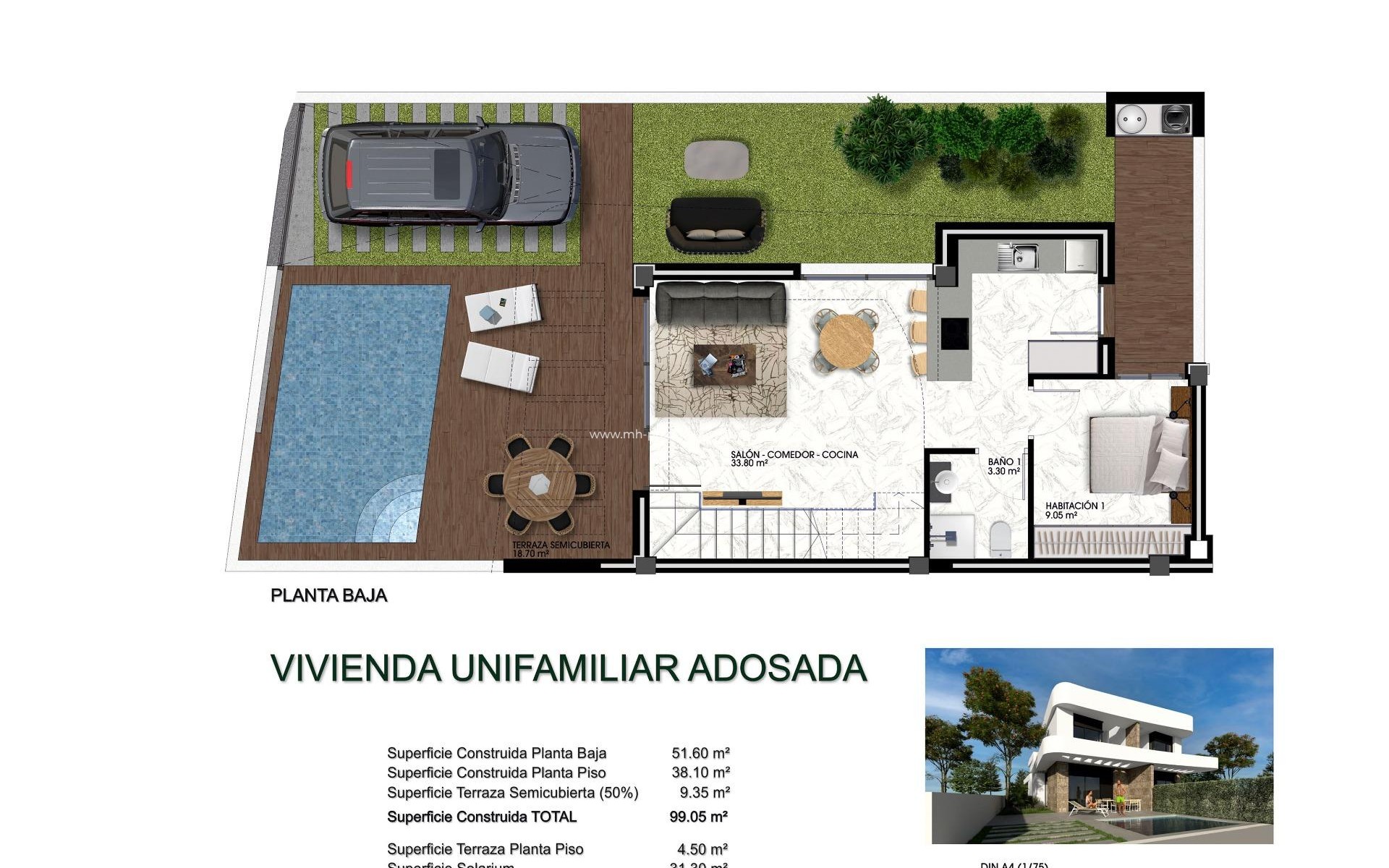 Neubau - Villa - Los Montesinos - La Herrada