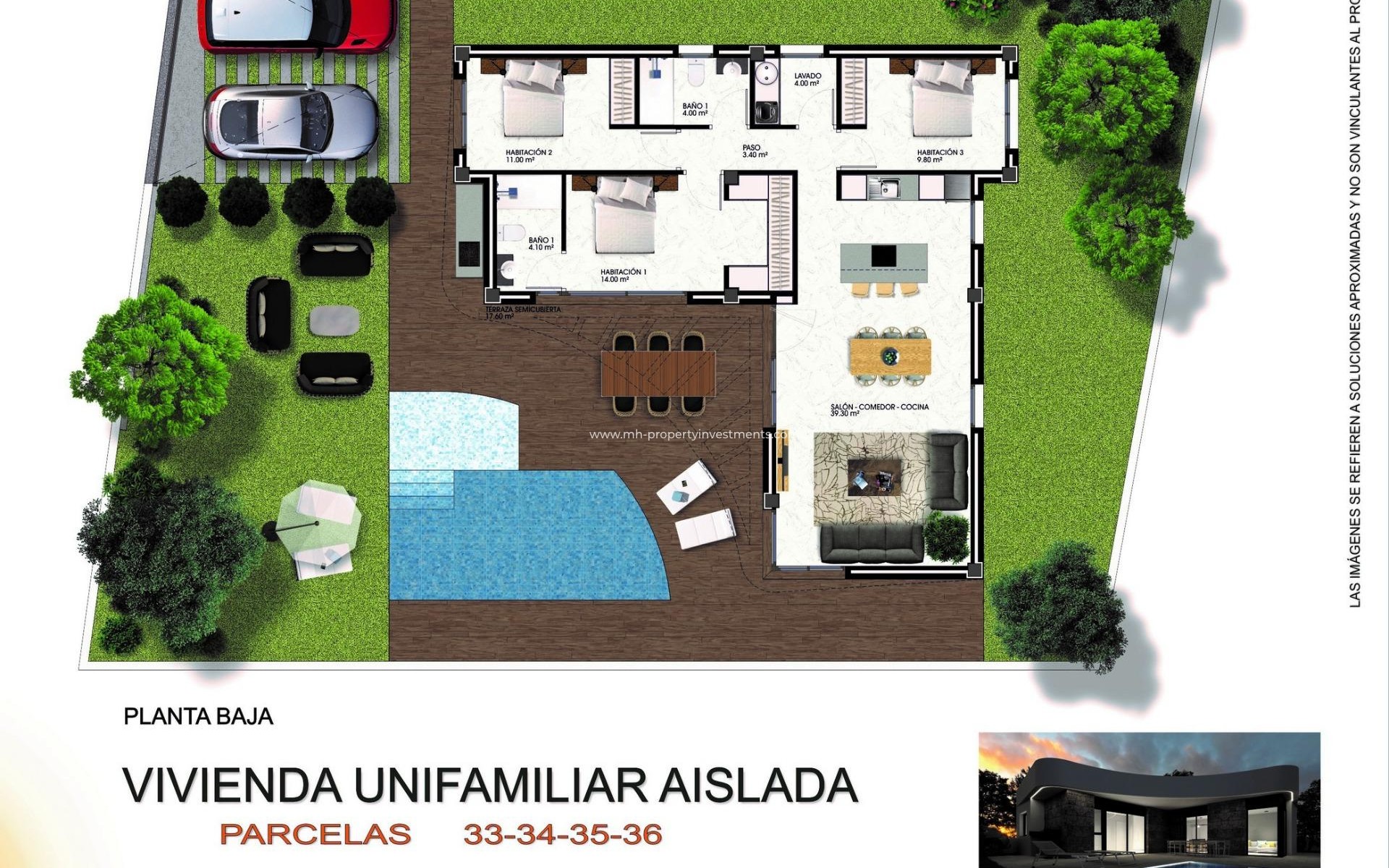 Neubau - Villa - Los Montesinos - La Herrada