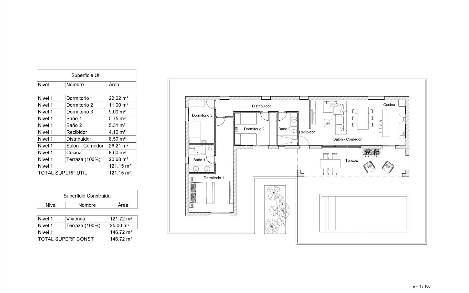 Neubau - Villa - Pinoso - Lel