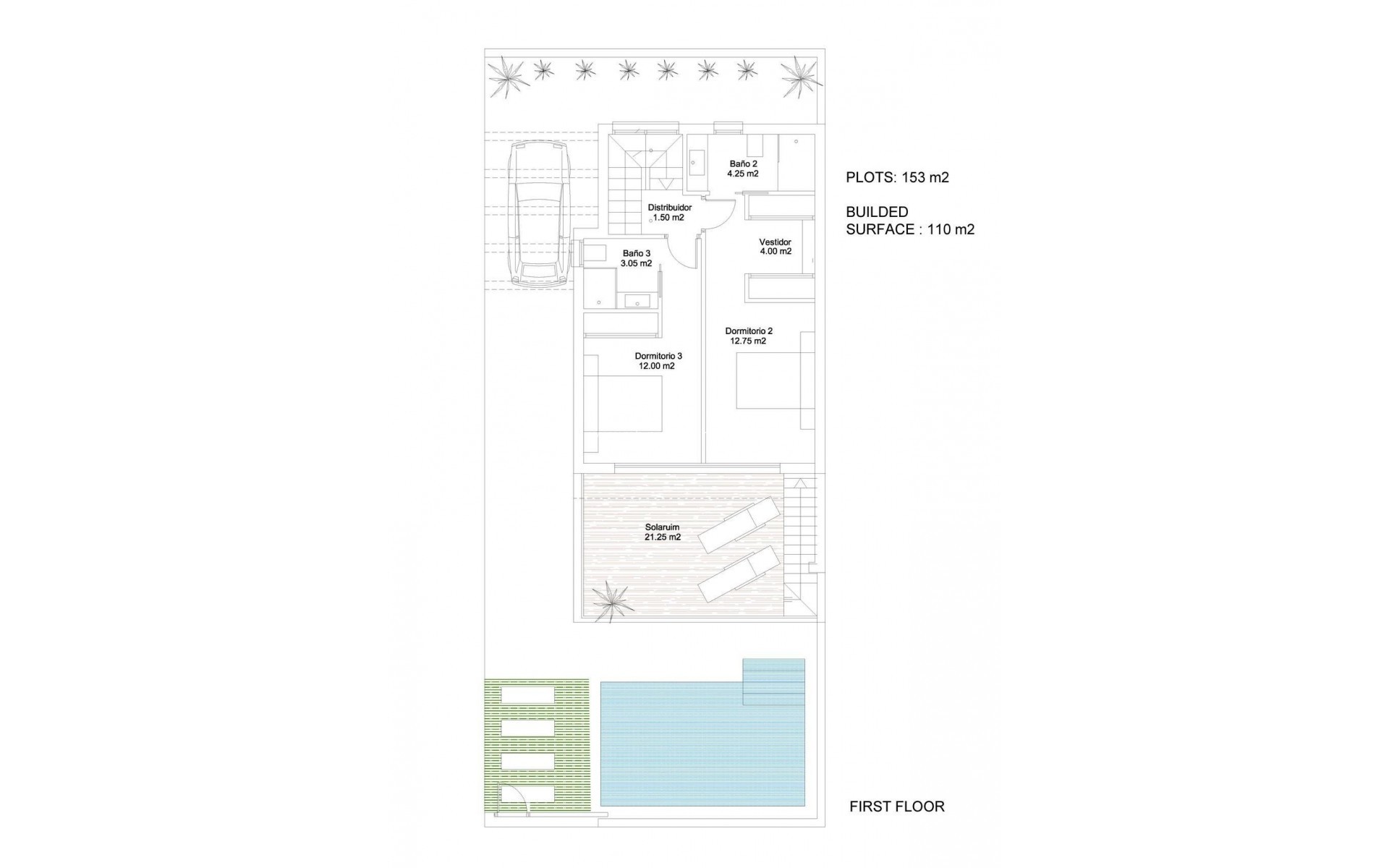 Neubau - Villa - San Javier - Parque de los leones