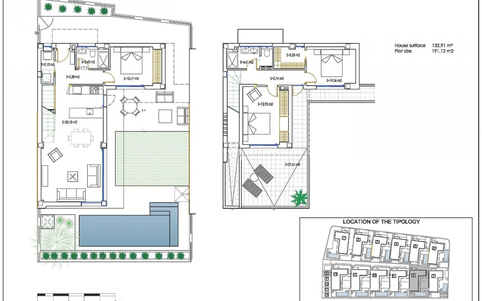 Neubau - Villa - San Javier - Roda Golf