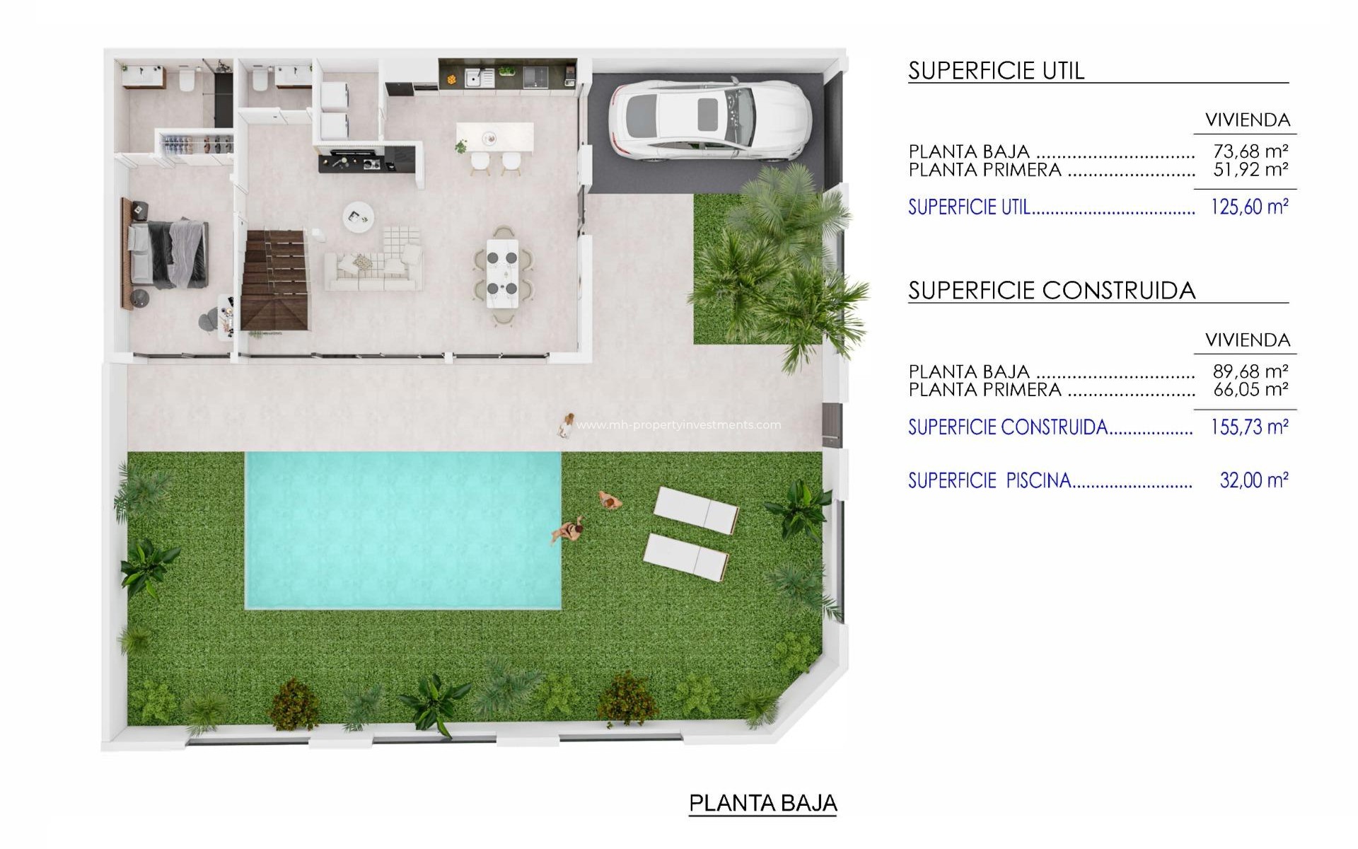 Neubau - Villa - San Pedro del Pinatar - Pueblo