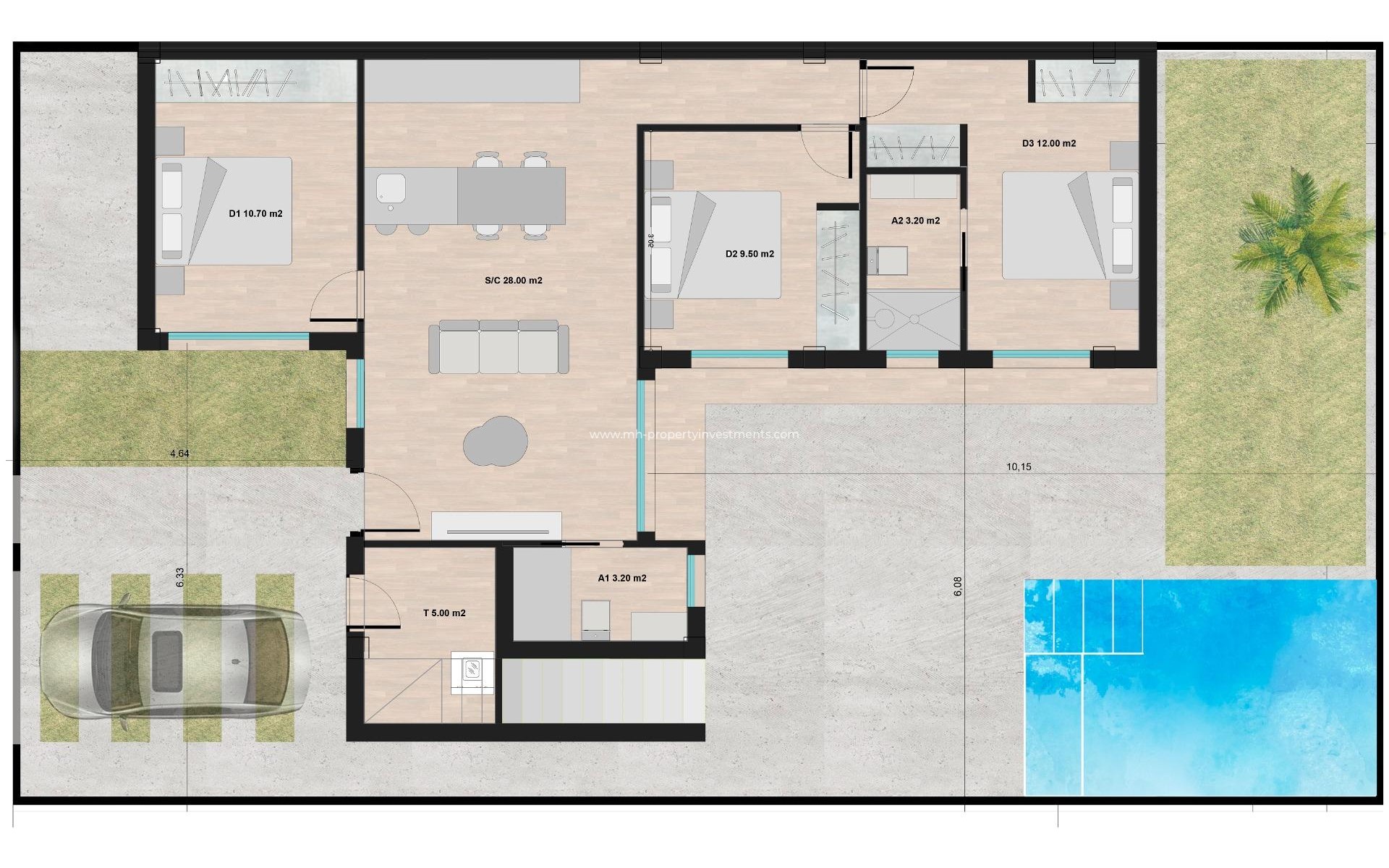 Neubau - Villa - Torre Pacheco - Roldán