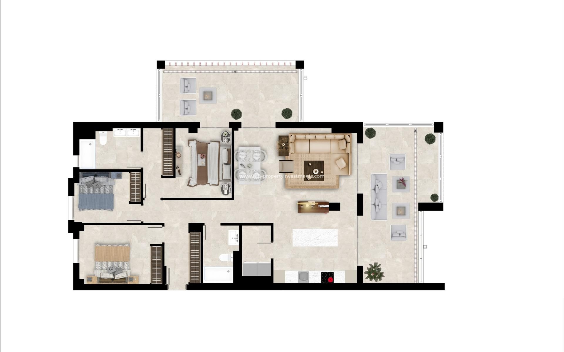 Neubau - Wohnung - Benahavís - Urb. Los Jaralillos