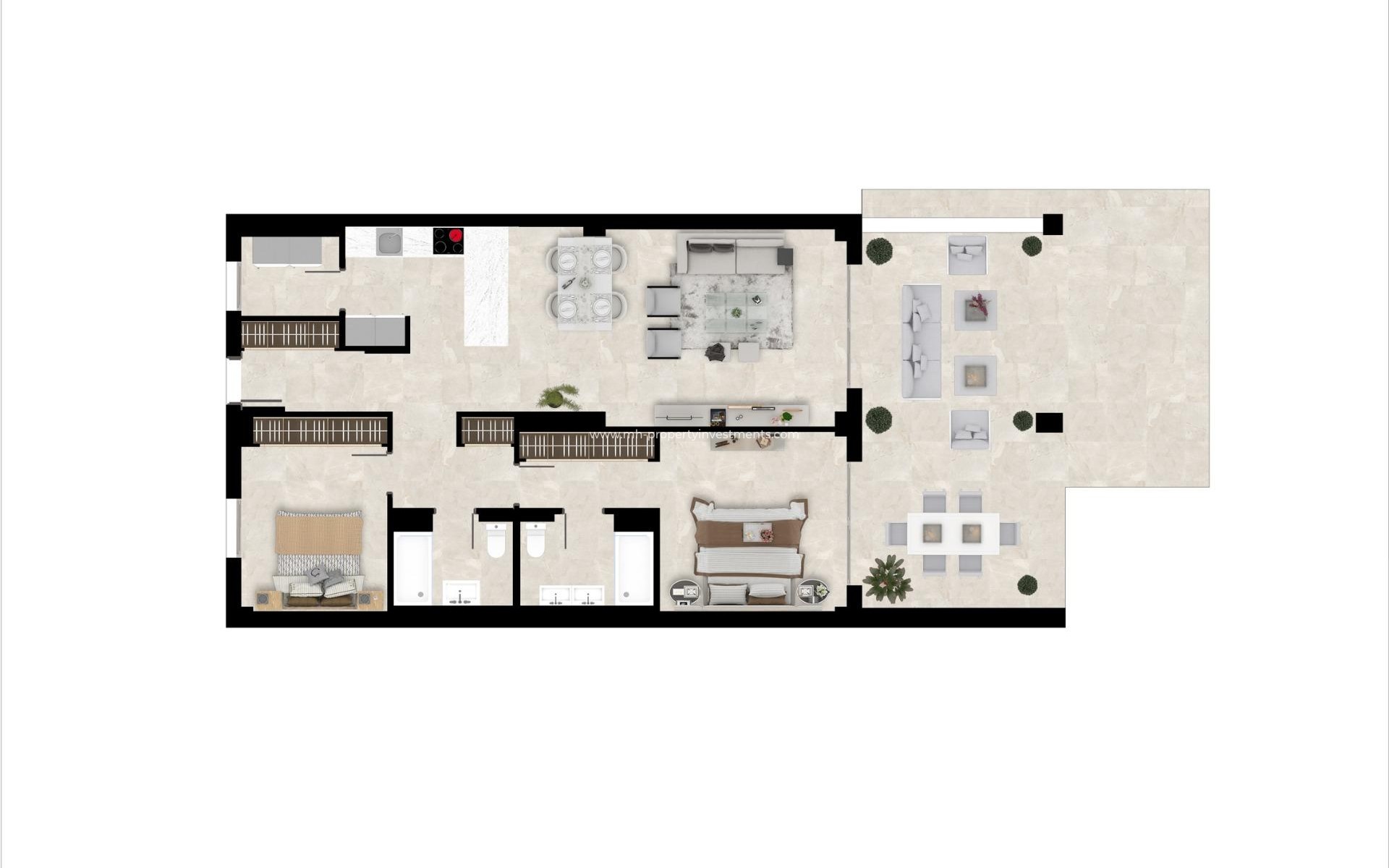 Neubau - Wohnung - Benahavís - Urb. Los Jaralillos