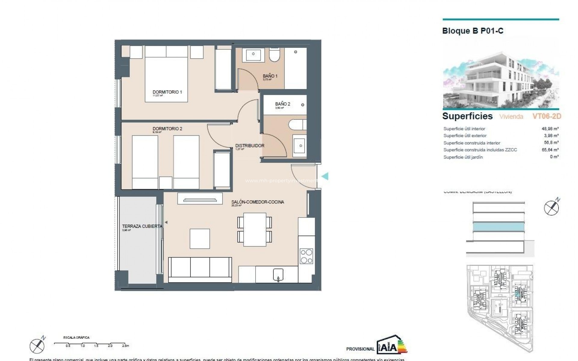 Neubau - Wohnung - Benicassim - Almadraba